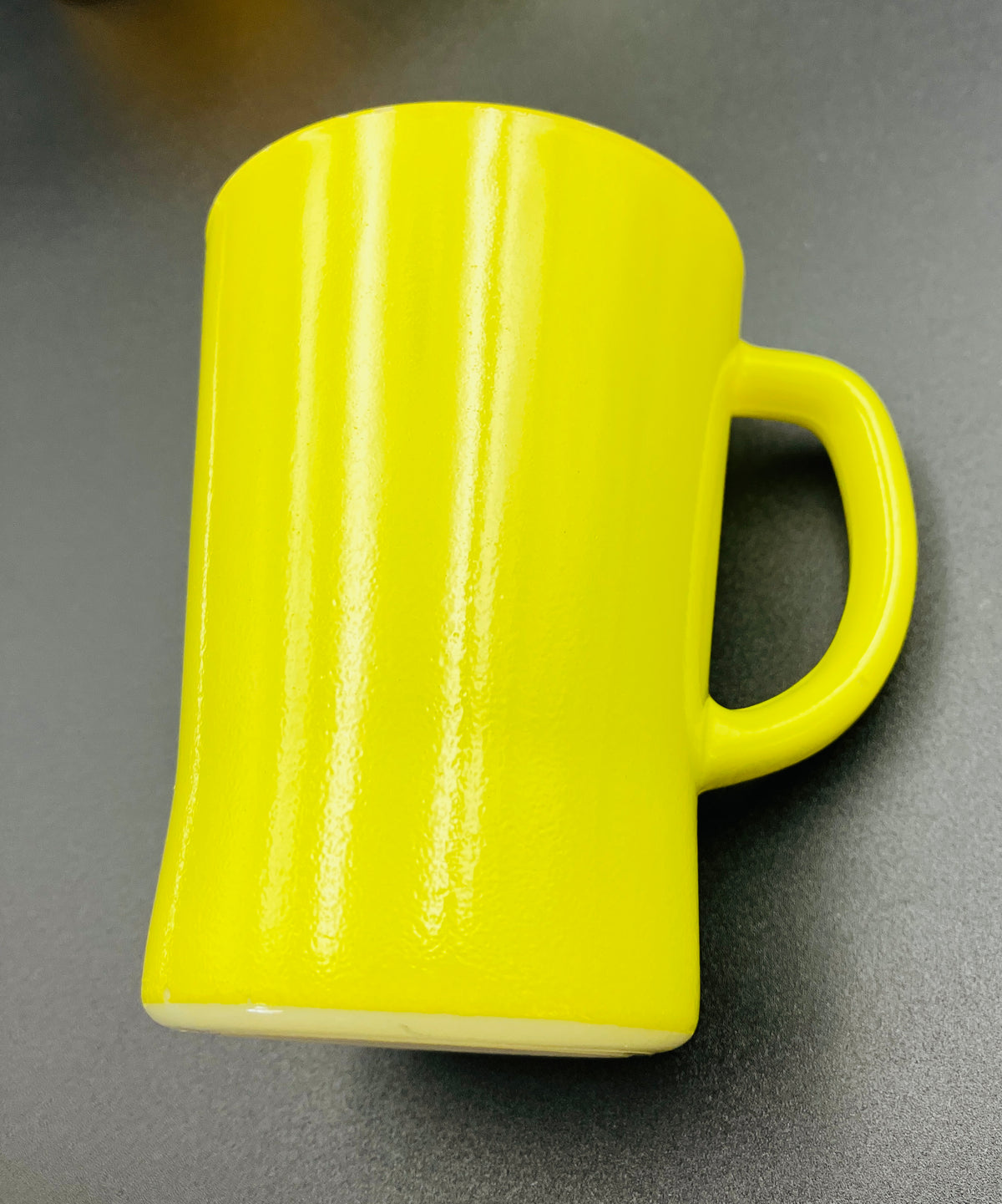 Vintage Pyrex Mugs Crown Mug Set Of 3 Solid Lime And Yellow Mugs