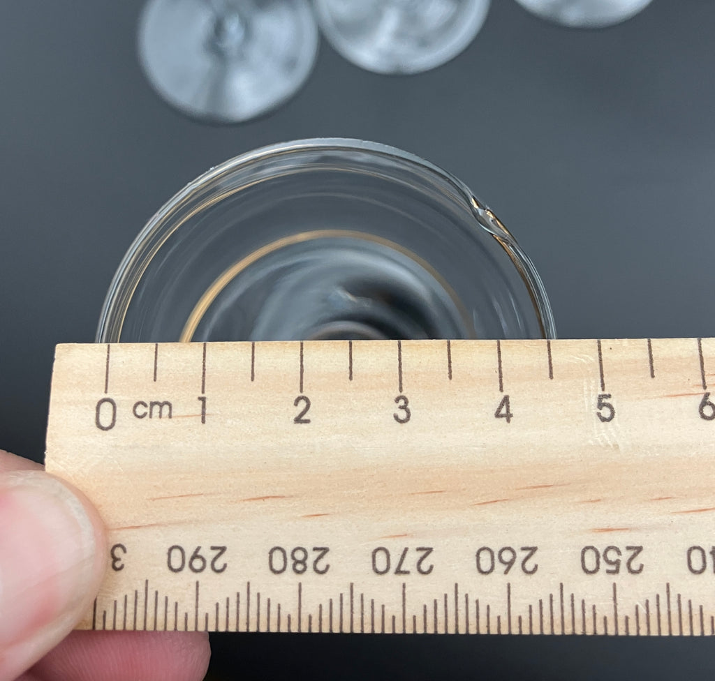 Share Kosta Boda Anna Ehrner TULIP-SHAPE CHAMPAGNE FLUTE Glasses X4 With Gold Line