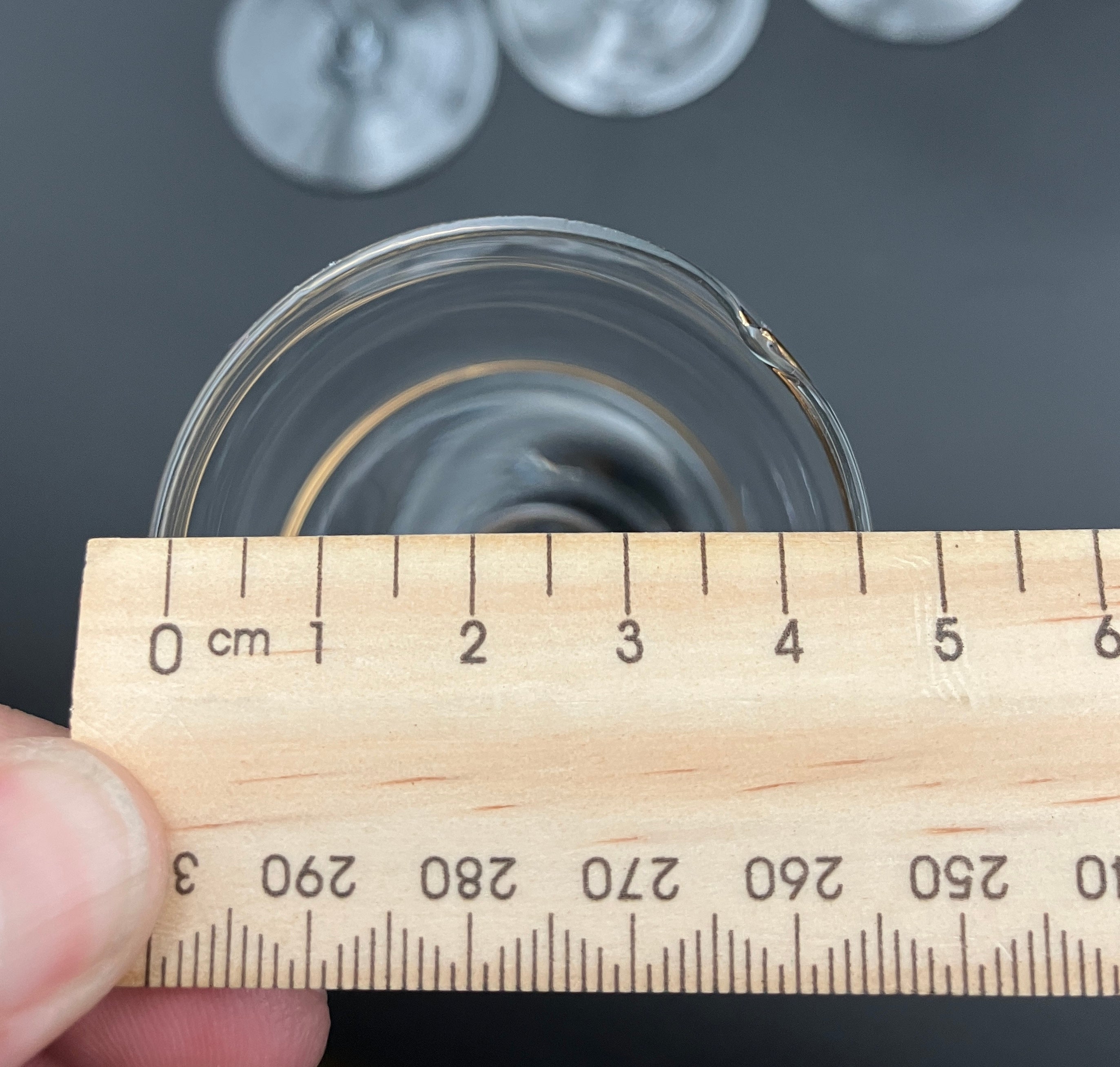 Share Kosta Boda Anna Ehrner TULIP-SHAPE CHAMPAGNE FLUTE Glasses X4 With Gold Line