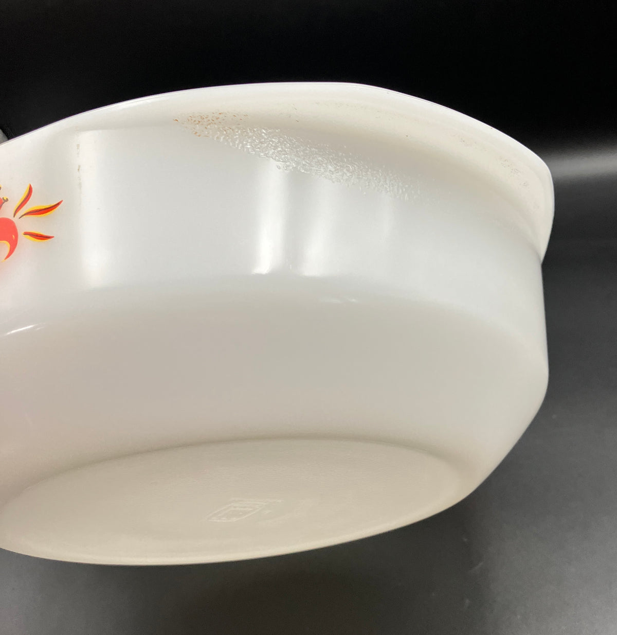 Vintage Pyrex Tiger Lily Round Casserole & CR300 Lid 1972 Crown Pyrex