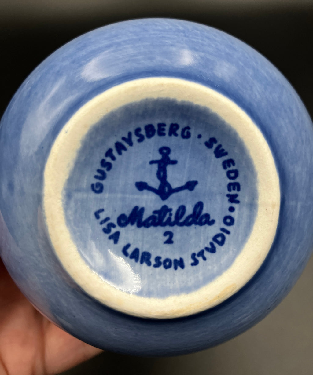 Lisa Larson Matilda Series Gustavsberg 1962-1972 Sweden Tea Set Of 12 Peices