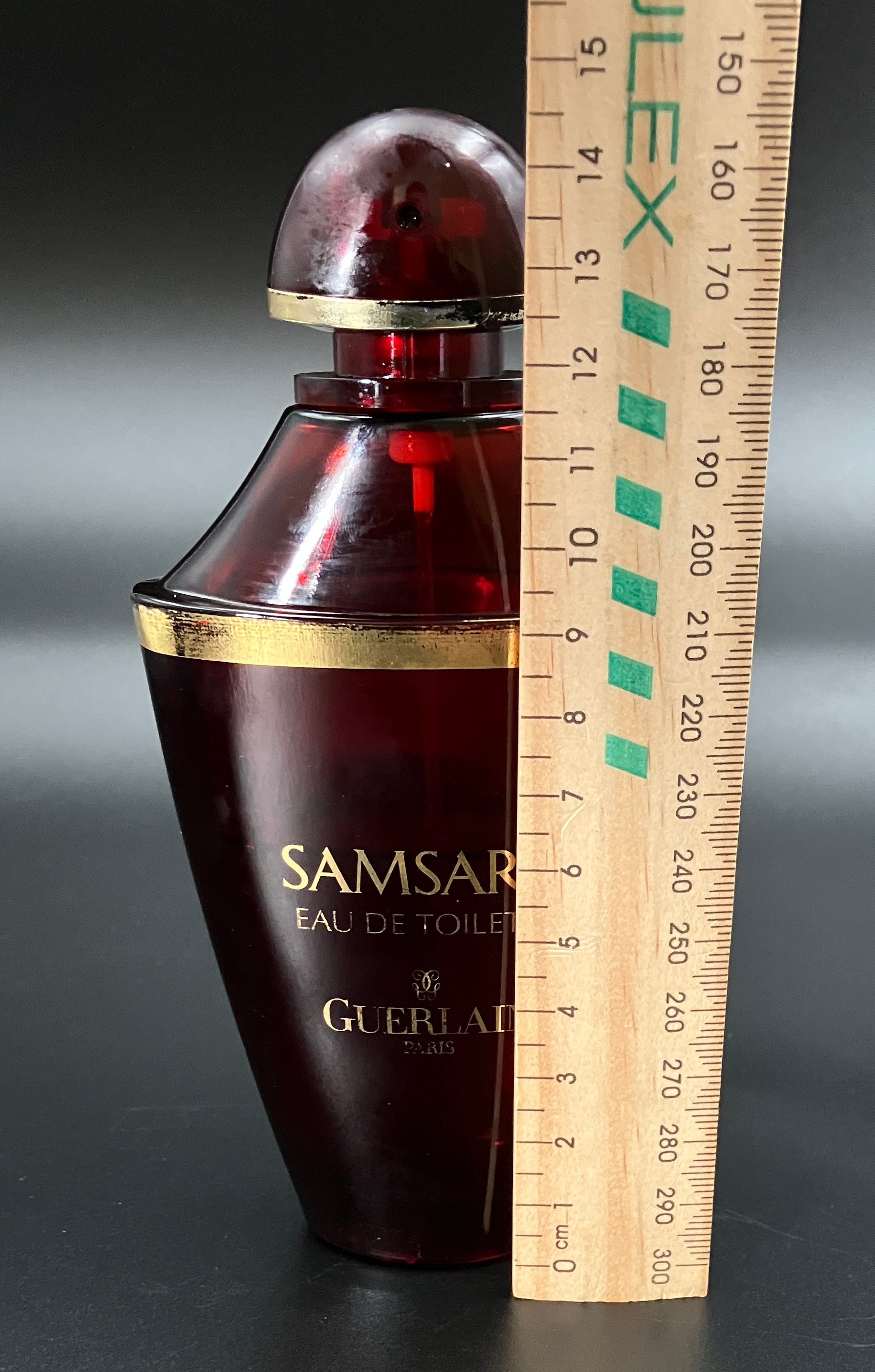 Vintage Guerlain Samsara 100ml Eau De Toilette Paris Approx 40% remaining