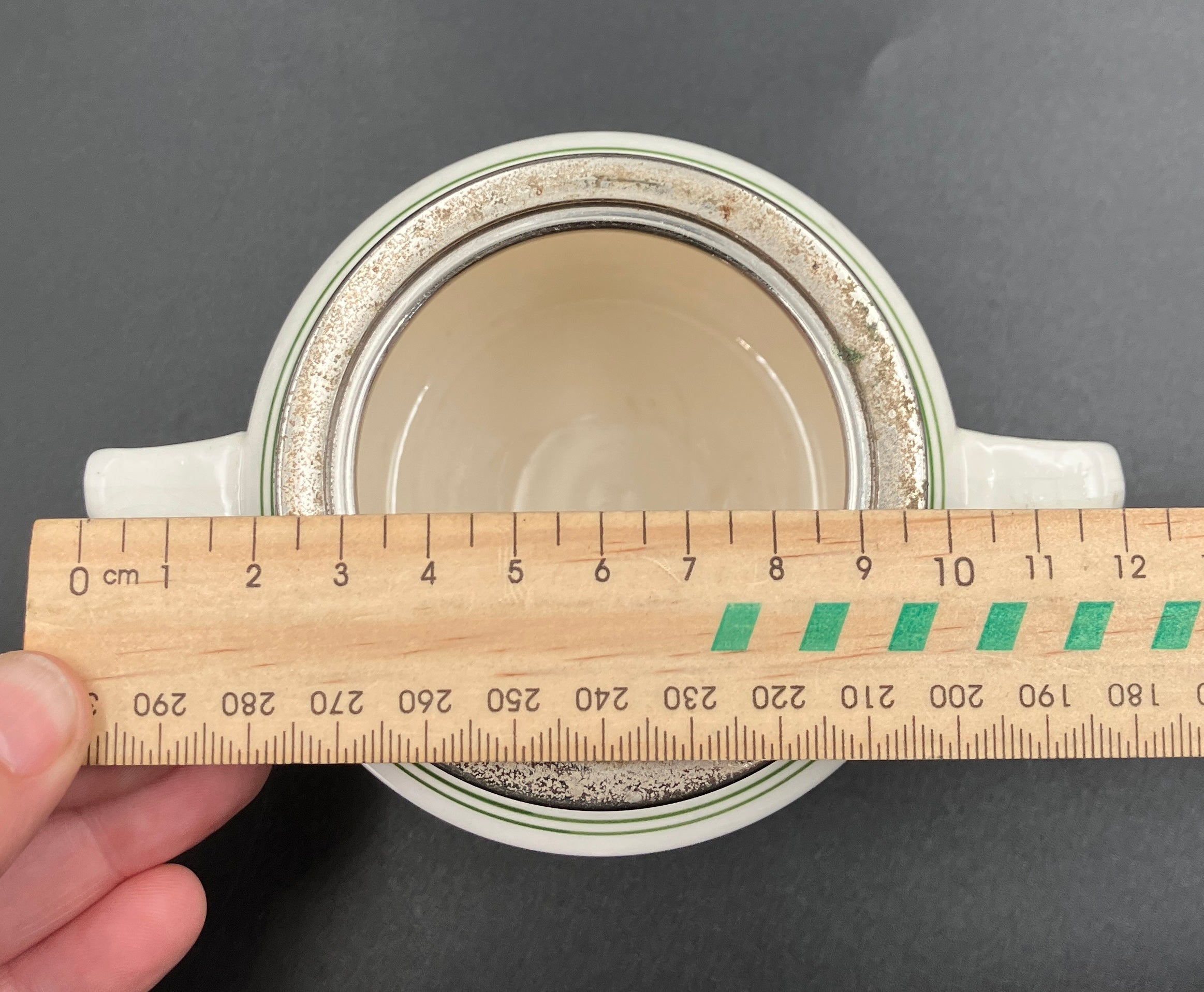 Antique WMF Art Deco Bauhaus Wächtersbach Keramik Porcelain Teapot Sugar Stand