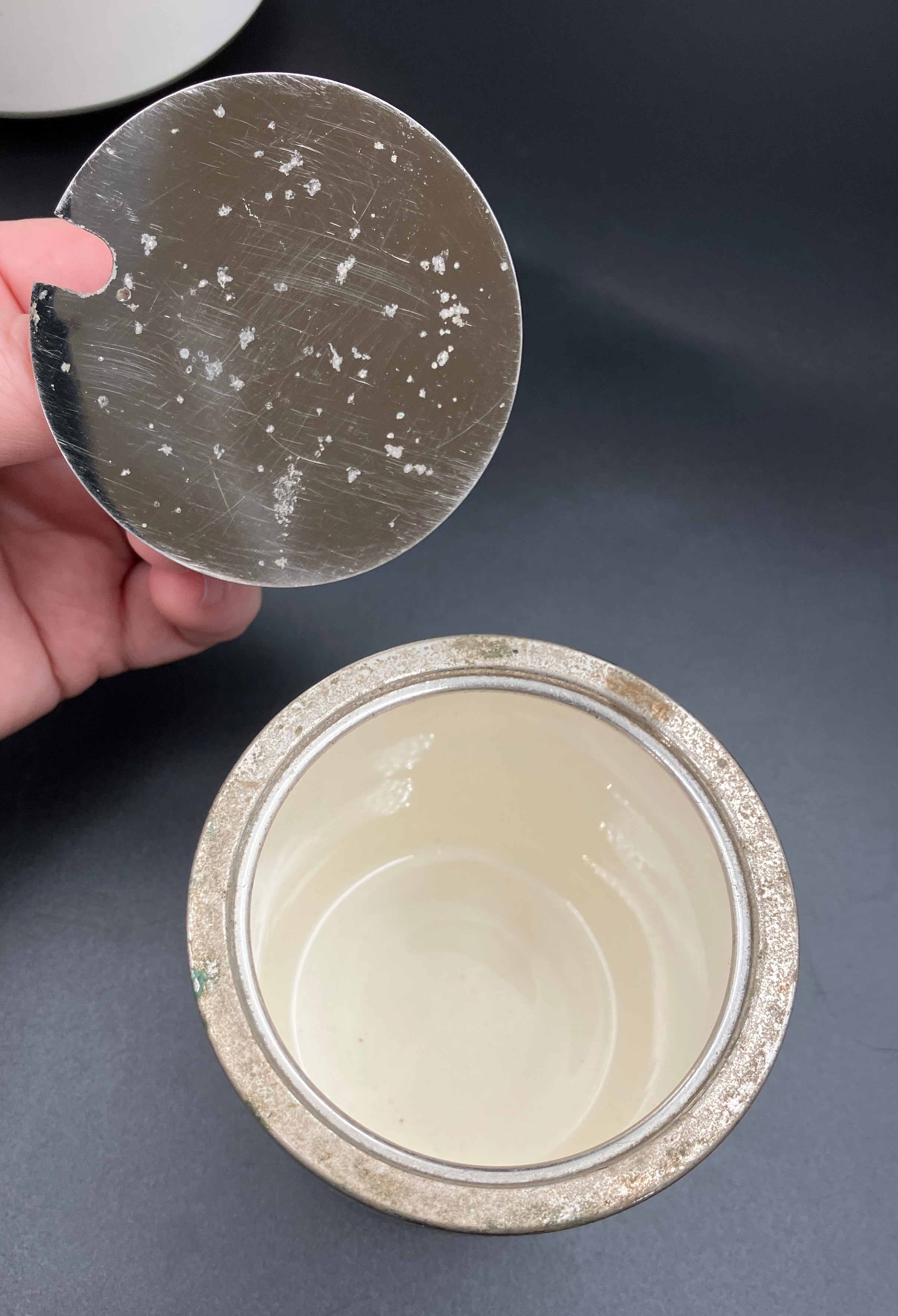 Antique WMF Art Deco Bauhaus Wächtersbach Keramik Porcelain Teapot Sugar Stand