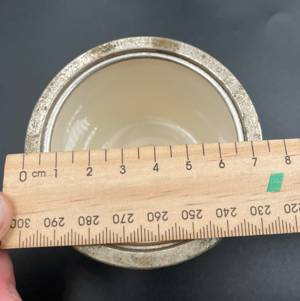 Antique WMF Art Deco Bauhaus Wächtersbach Keramik Porcelain Teapot Sugar Stand