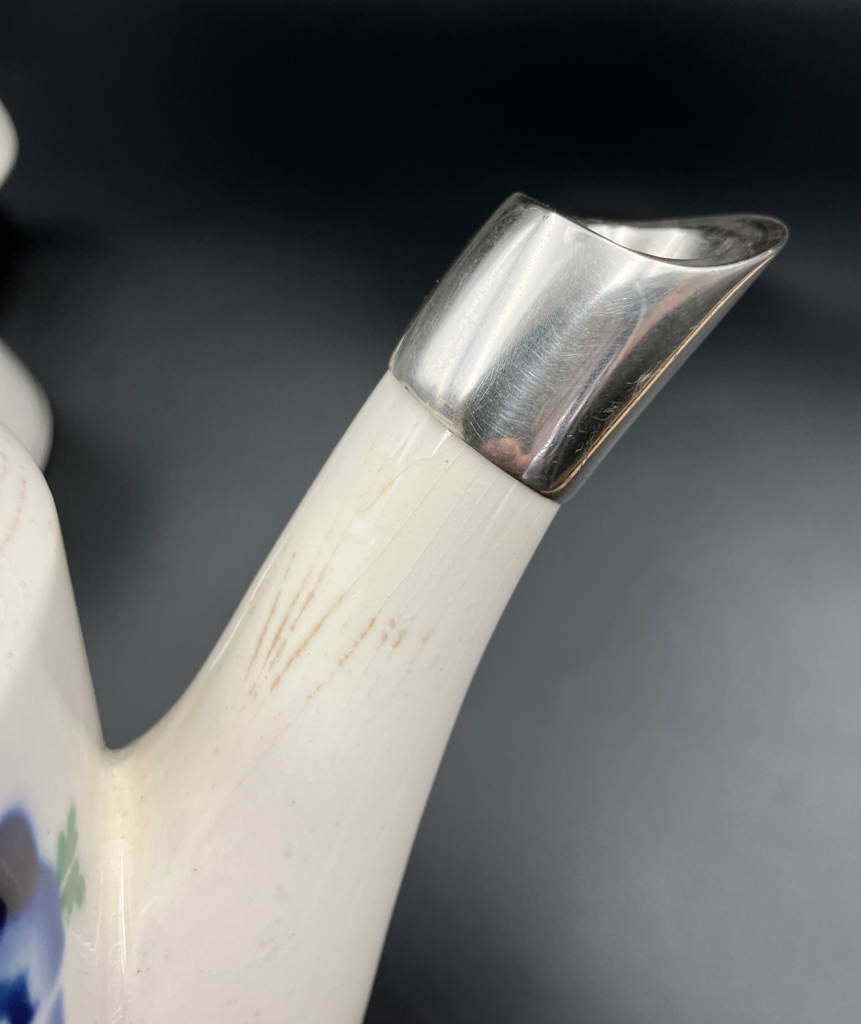 Antique WMF Art Deco Bauhaus Wächtersbach Keramik Porcelain Teapot Sugar Stand