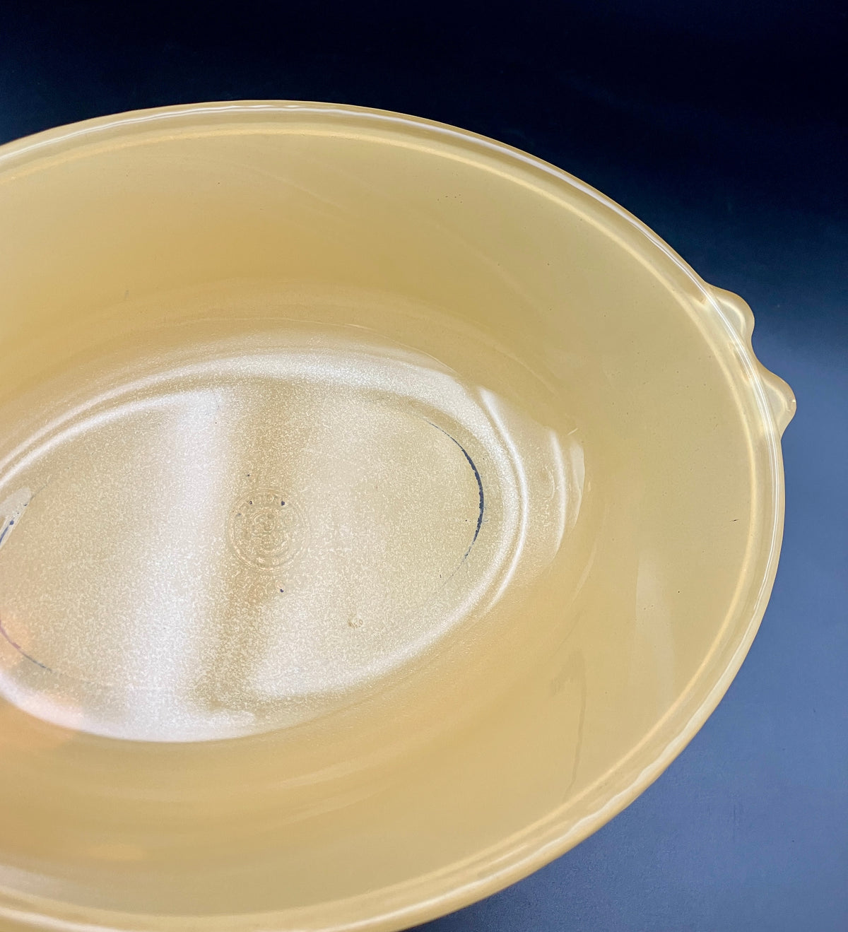 Pyrex Spray Ware Casserole Dish Yellow With Lid CO 300 Colour Ware VGC