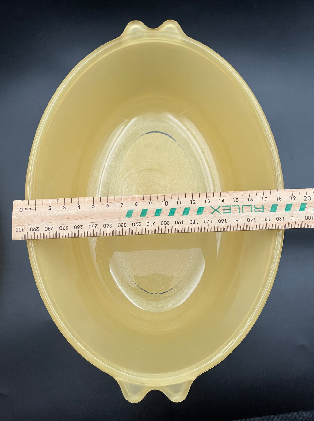 Pyrex Spray Ware Casserole Dish Yellow With Lid CO 300 Colour Ware VGC