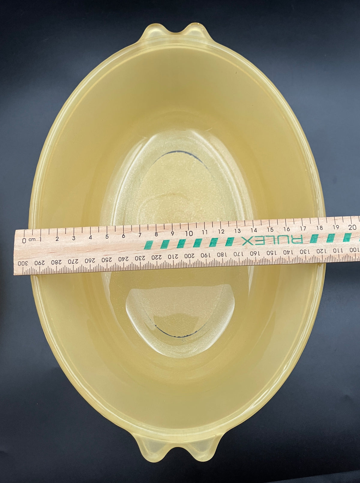 Pyrex Spray Ware Casserole Dish Yellow With Lid CO 300 Colour Ware VGC