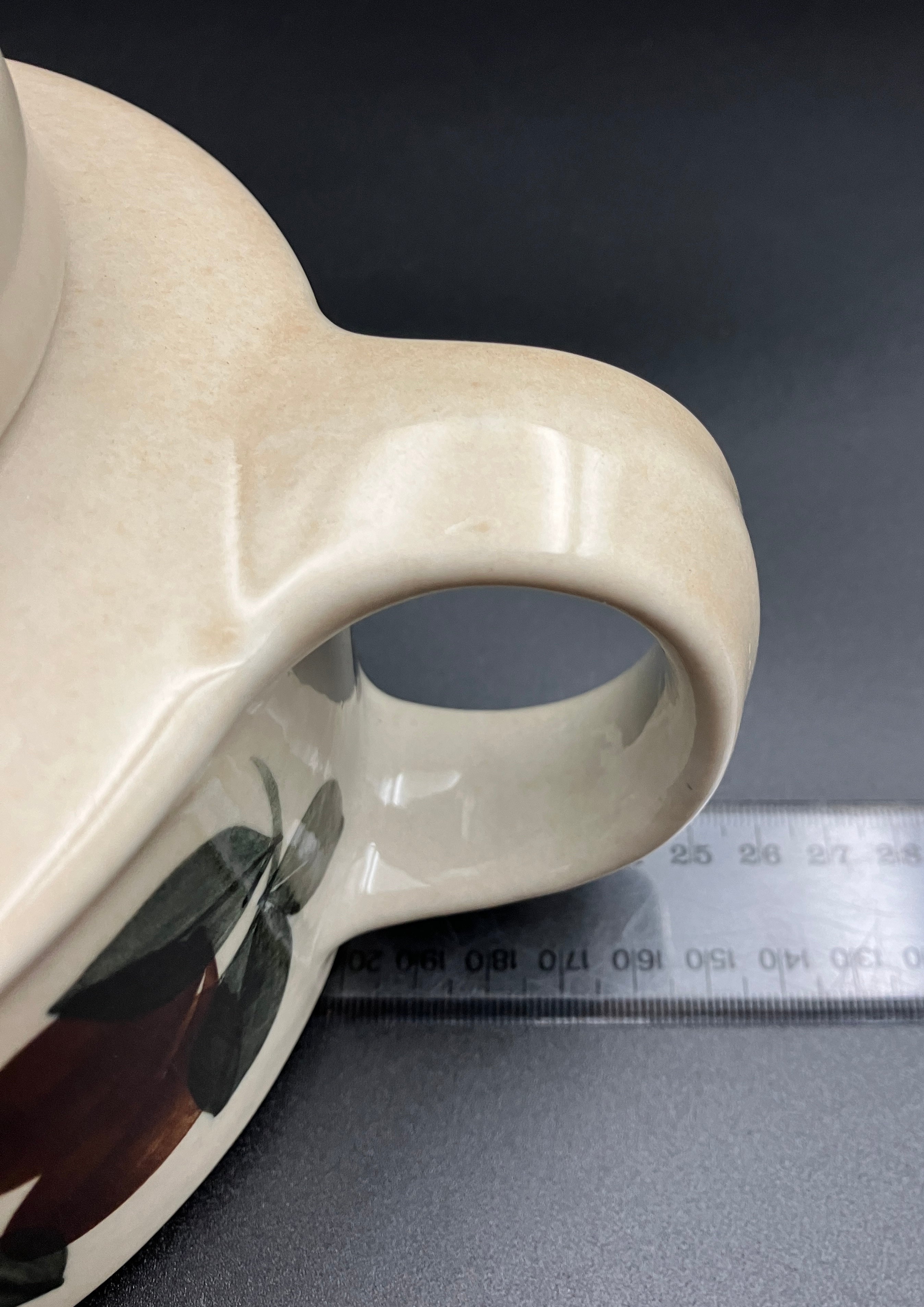 Arabia Finland Ruija Teapot With Strainer by Raija Uosikkinen Mid Century Modern