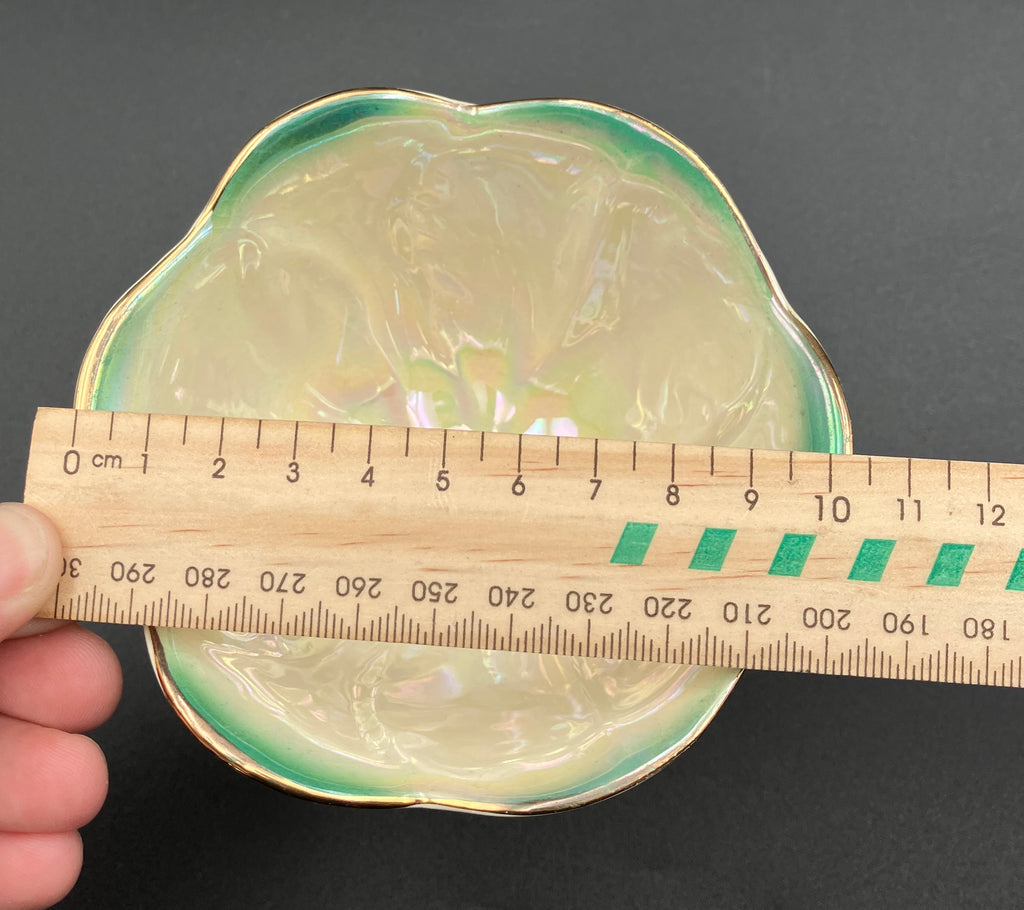 Vintage Harlequin Lustreware Dessert Bowls Set Of 6 - Unmarked Mailing Style