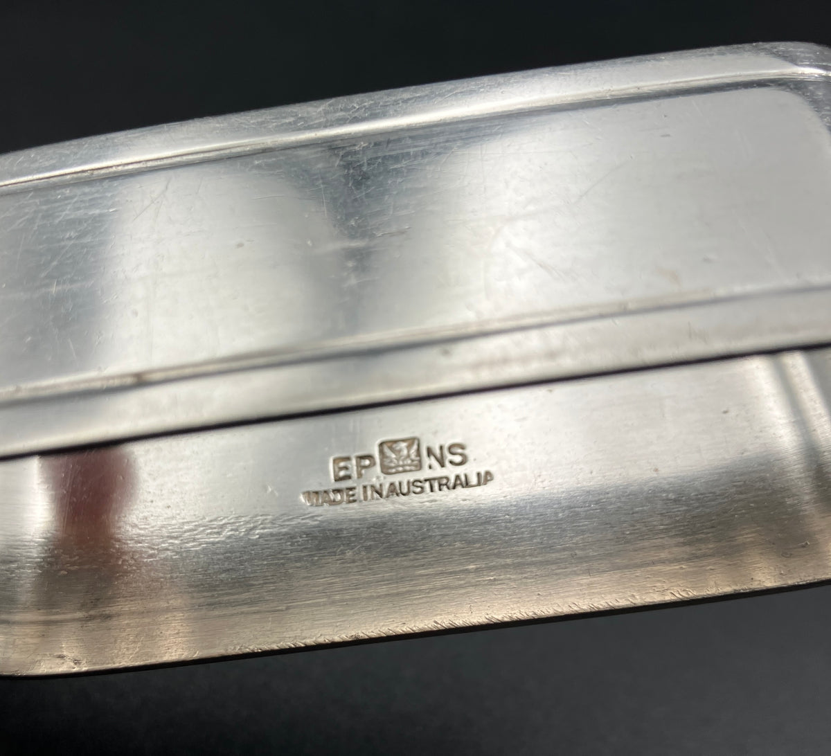 Vintage Silver Plated Napkin Holder Australia Napkin Rings Set Of 3 Stokes & Son