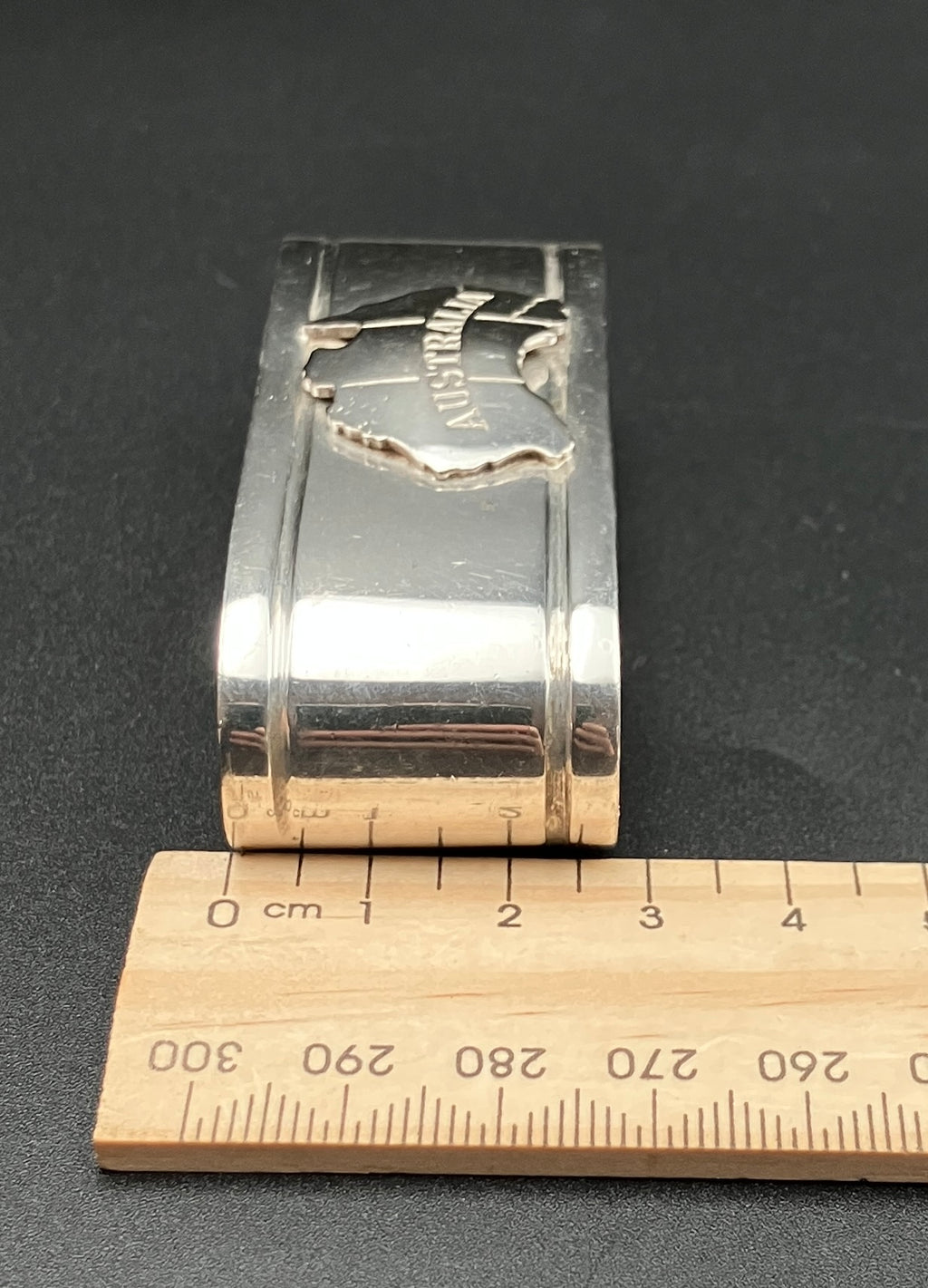 Vintage Silver Plated Napkin Holder Australia Napkin Rings Set Of 3 Stokes & Son