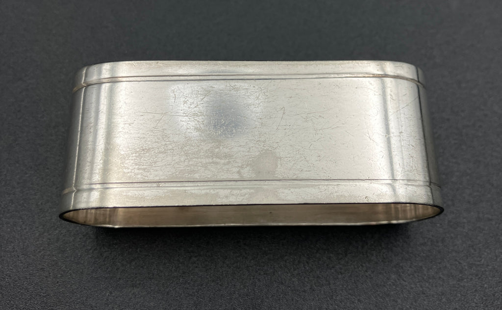 Vintage Silver Plated Napkin Holder Australia Napkin Rings Set Of 3 Stokes & Son