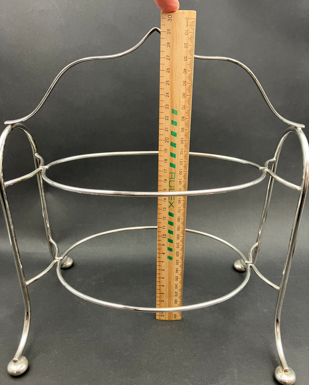 Vintage Silver Plated Cake Stand 2 Tier Footed By Phoenix Plate Australia