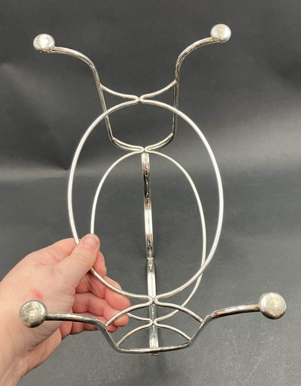 Vintage Silver Plated Cake Stand 2 Tier Footed By Phoenix Plate Australia