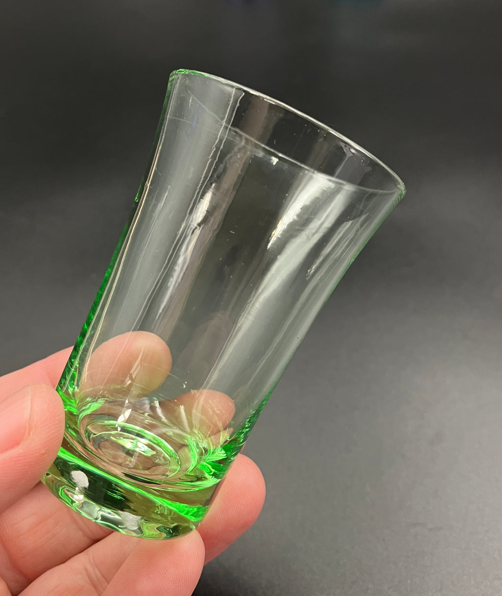 Vintage Harlequin Shot Glasses Set Of 6 ShotGlasses 6.5cm Tall