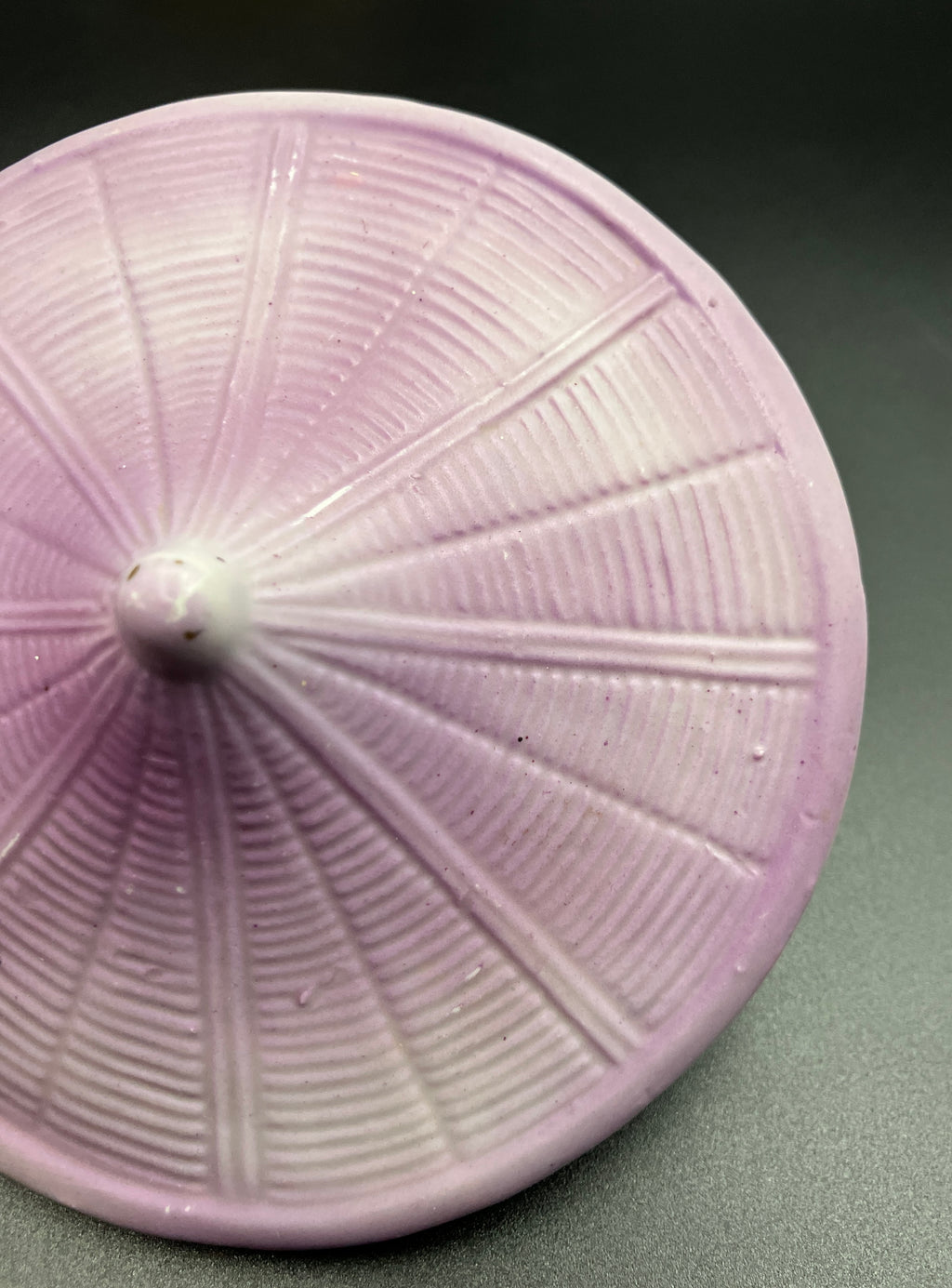 Share Antique Tobacco Jar - Chinaman With Hat Cigar Humidor Storage Porcelain - Rare