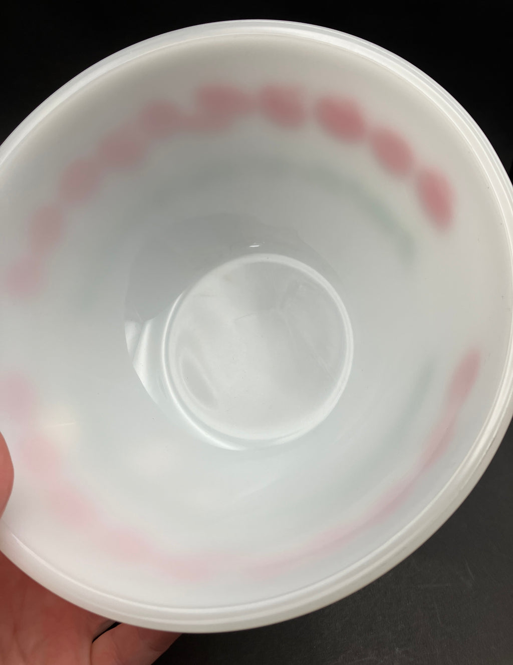 Vintage Pyrex Harvest Nesting Bowl 8” Tomato Pattern Good Condition