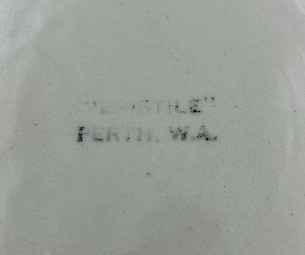 Vintage Pre Wembley Ware Bowl Rare Made By Bristile Perth WA 30cm Diameter