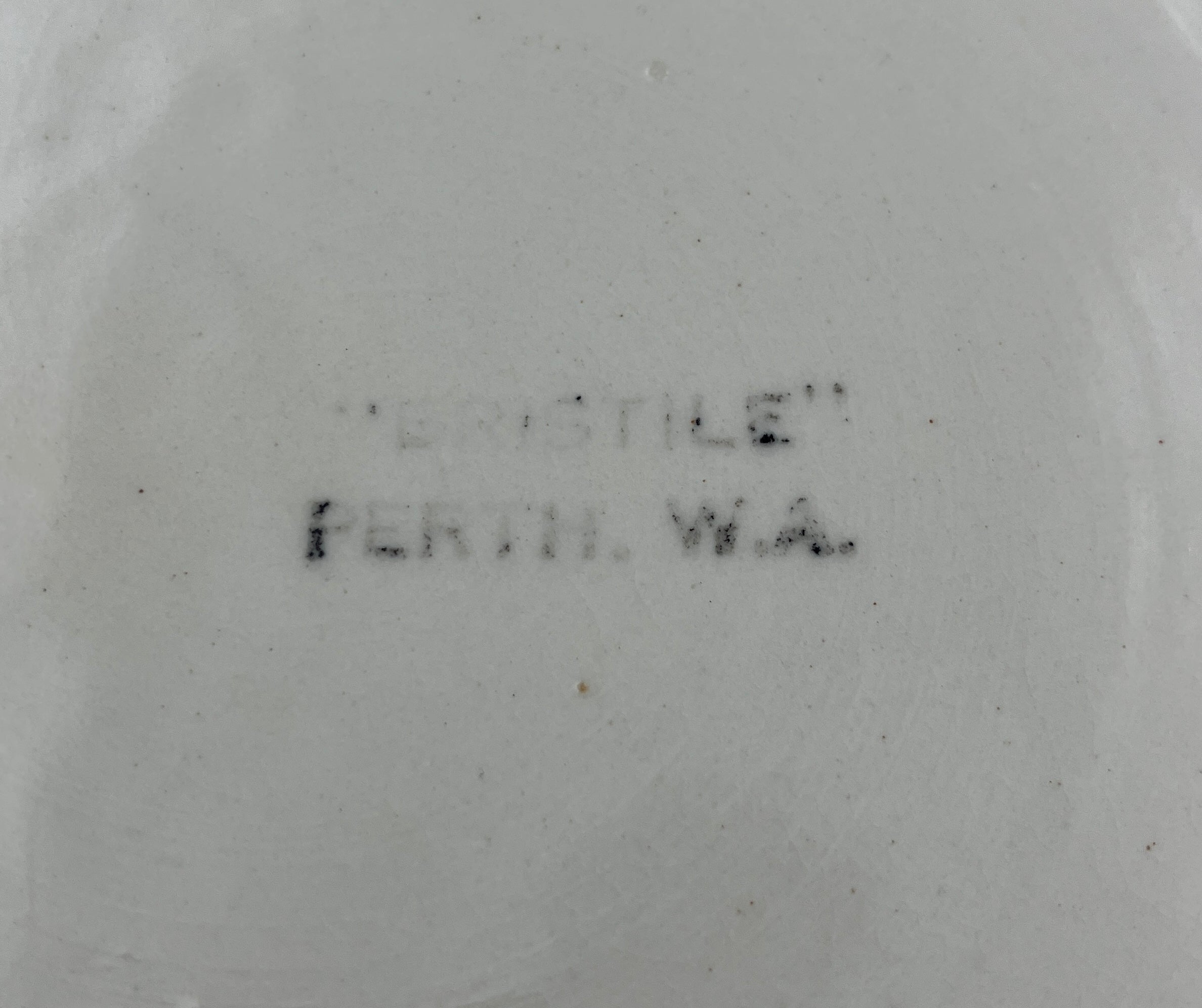 Vintage Pre Wembley Ware Bowl Rare Made By Bristile Perth WA 30cm Diameter
