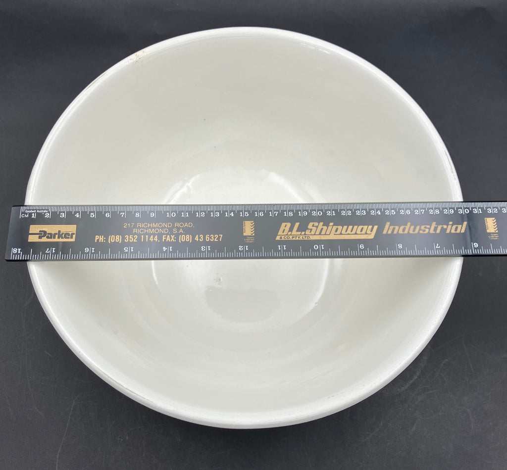 Vintage Pre Wembley Ware Bowl Rare Made By Bristile Perth WA 30cm Diameter