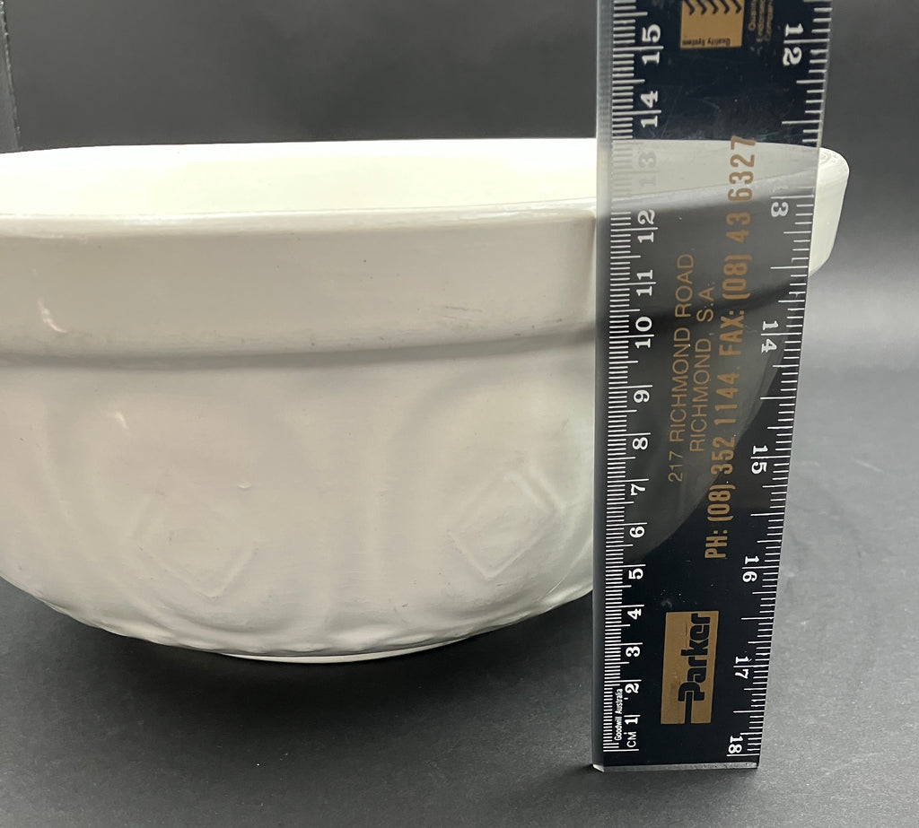 Vintage Pre Wembley Ware Bowl Rare Made By Bristile Perth WA 30cm Diameter