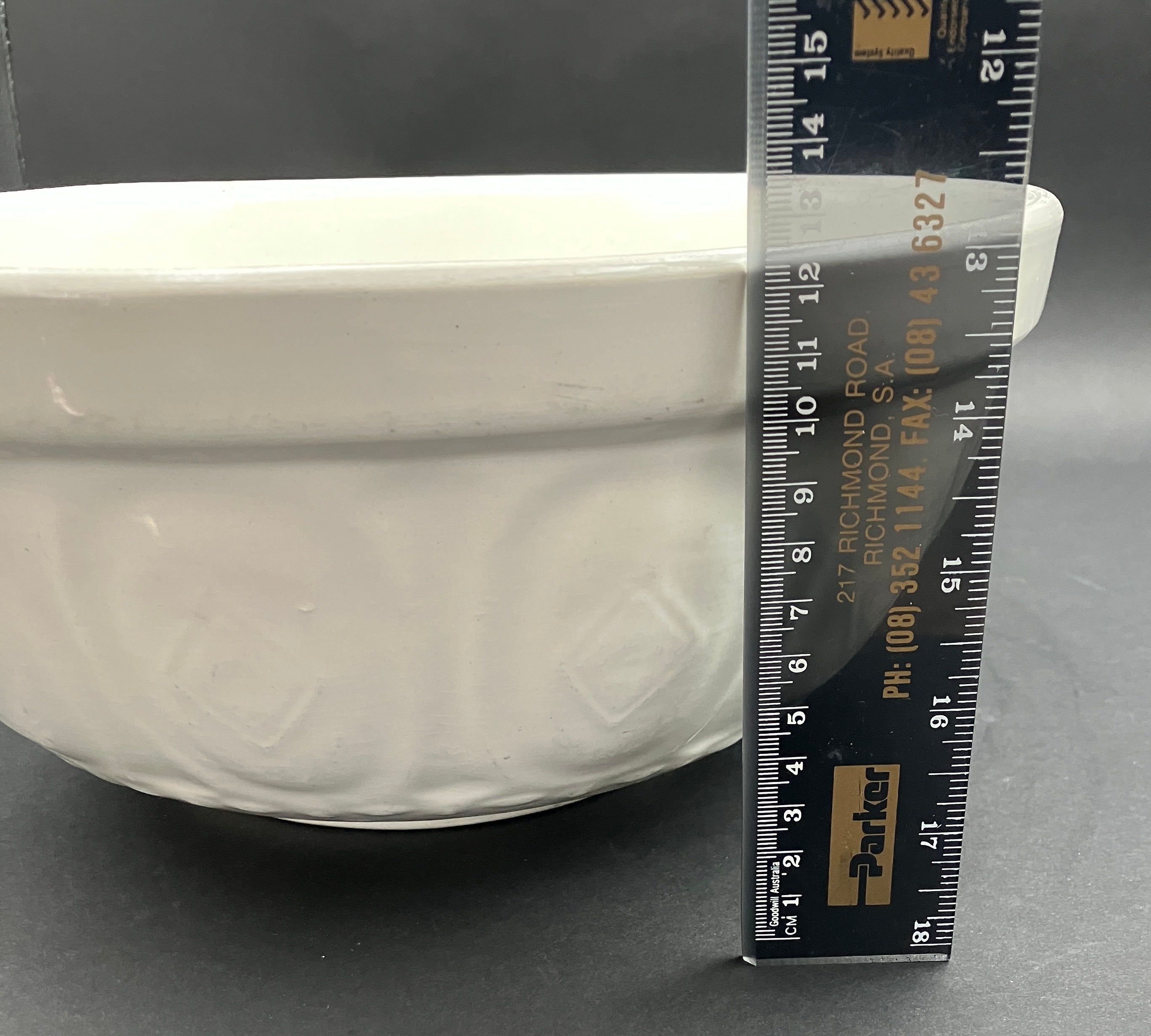 Vintage Pre Wembley Ware Bowl Rare Made By Bristile Perth WA 30cm Diameter