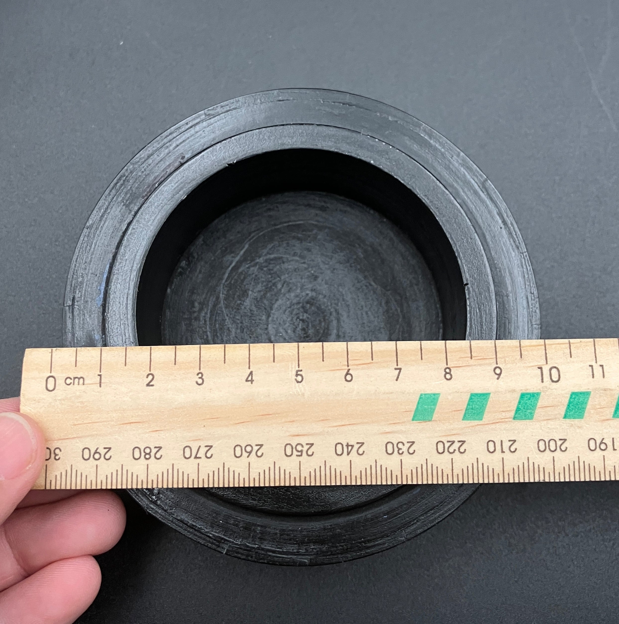 Black and White Bone Inlay Round Boxes Set Of 3 Contemporary Trinket Boxes