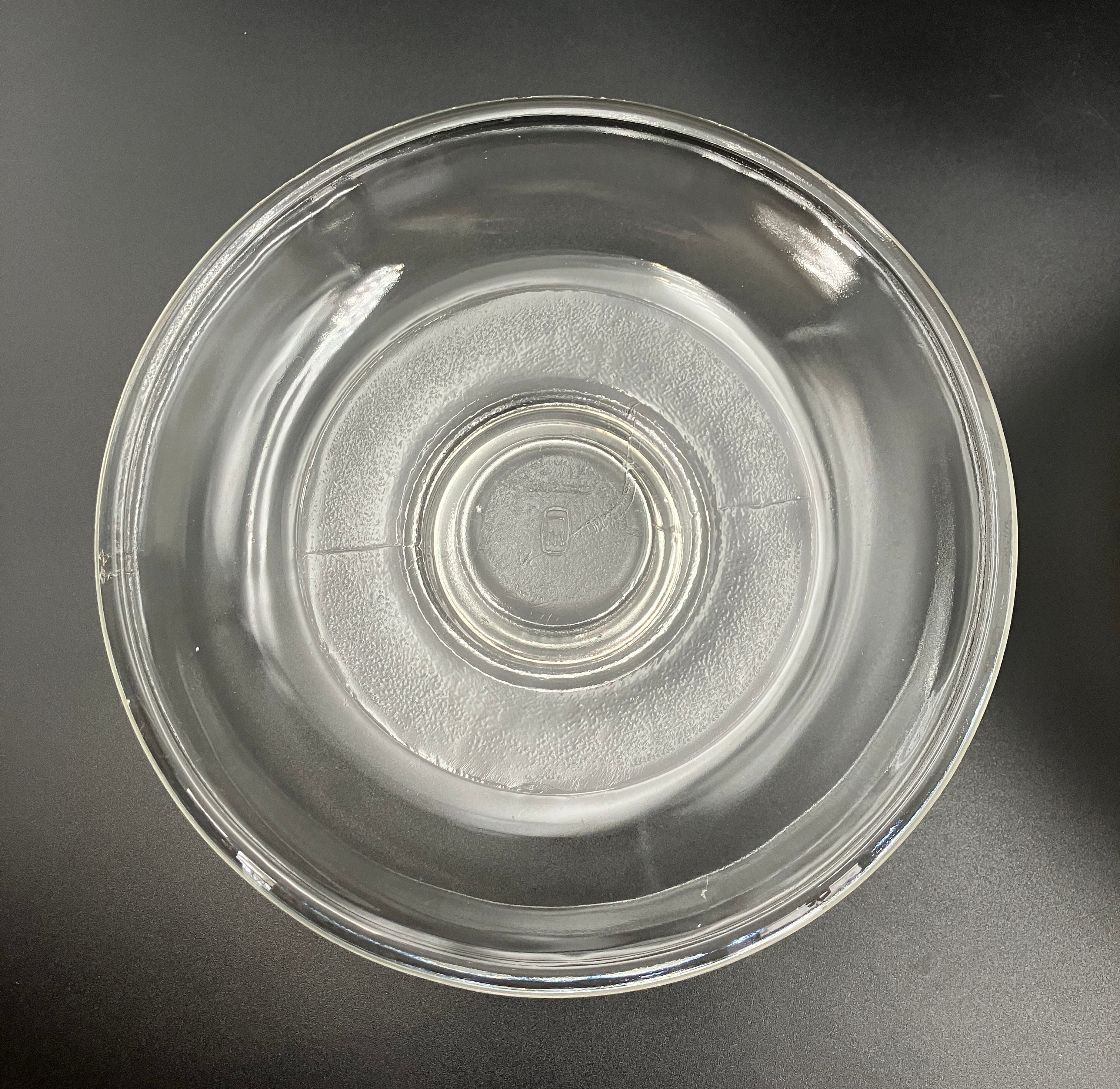 Vintage Pyrex Minstrel Half Tubby Deep Bowl With Lid Crown 1974