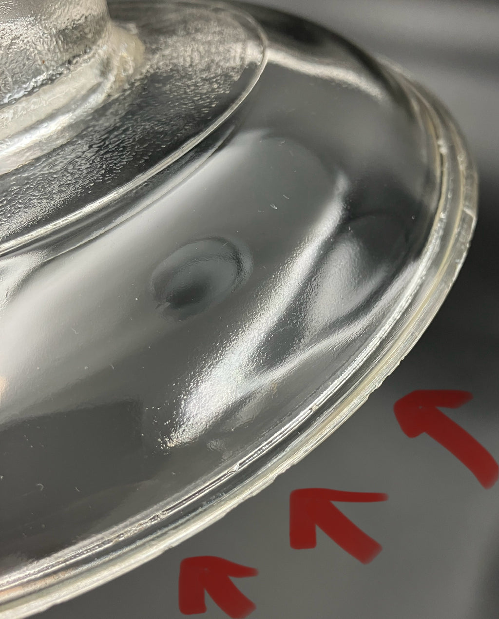 Vintage Pyrex Minstrel Half Tubby Deep Bowl With Lid Crown 1974