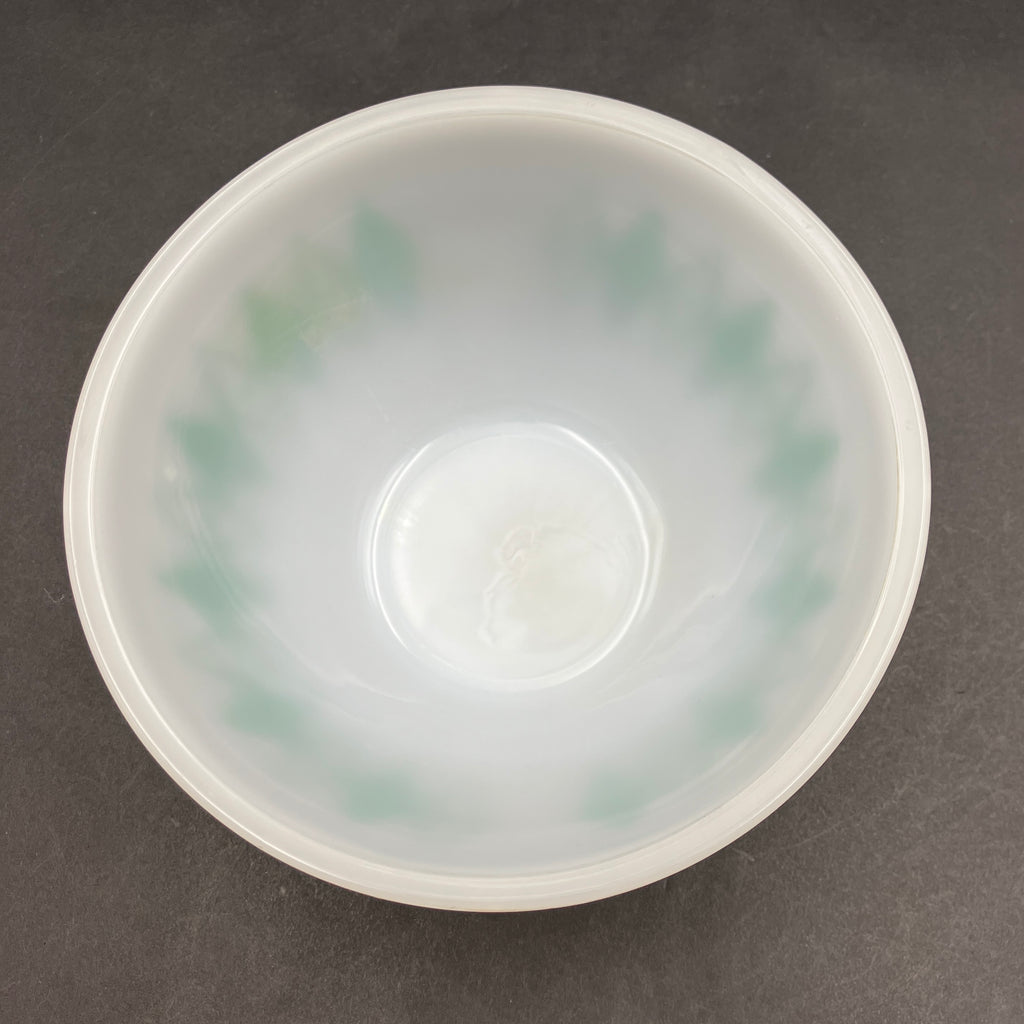 Vintage Pyrex Dotted Diamonds Green 7” Nesting Bowl Only