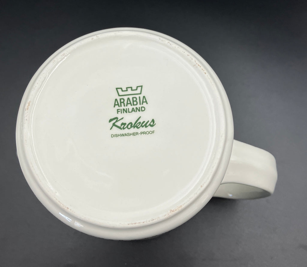 Arabia Krokus by Esteri Tomula - Large Dinner Set - Finland 1978-79 Rare