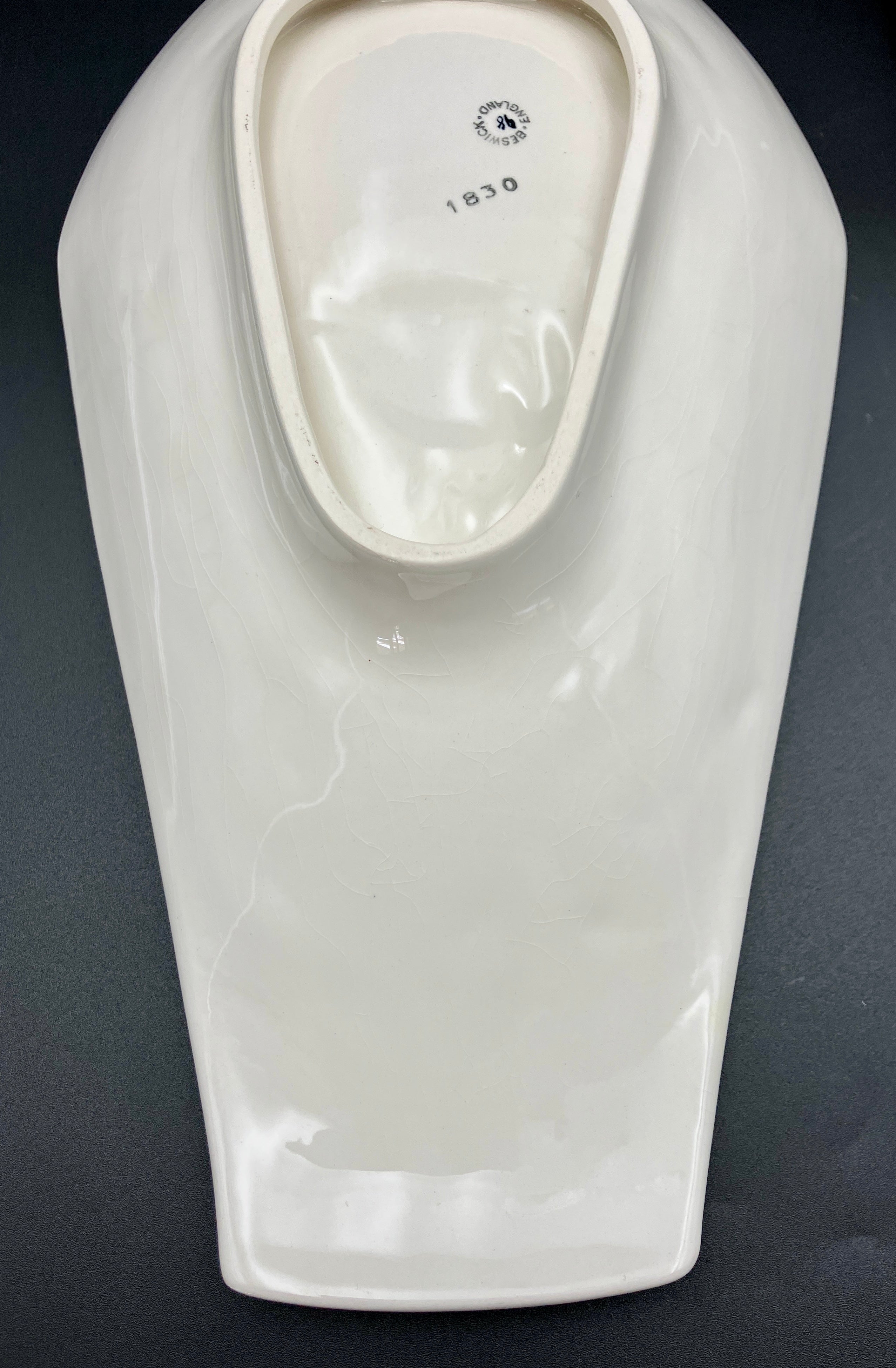 Beswick Bird & Cobweb Plate / Dishes #1830 & #1833 Titwillow Hand Panted England