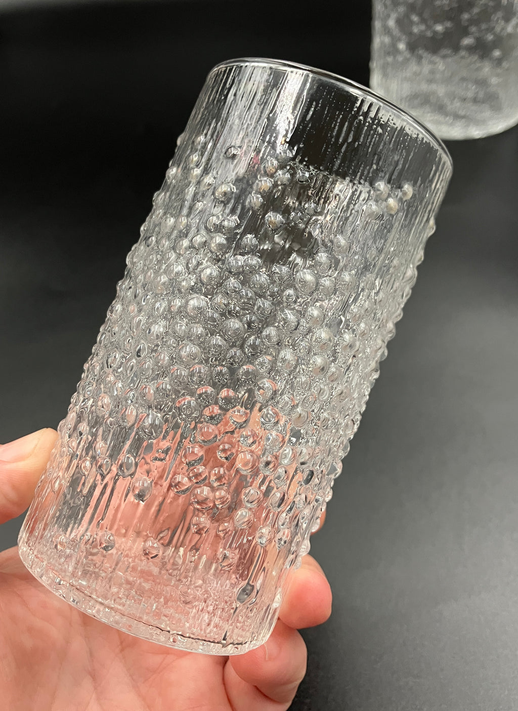 Share Iittala Hopla Glasses X4 & Pitcher Set by Tapio Wirkkala Made In Finland 1970s