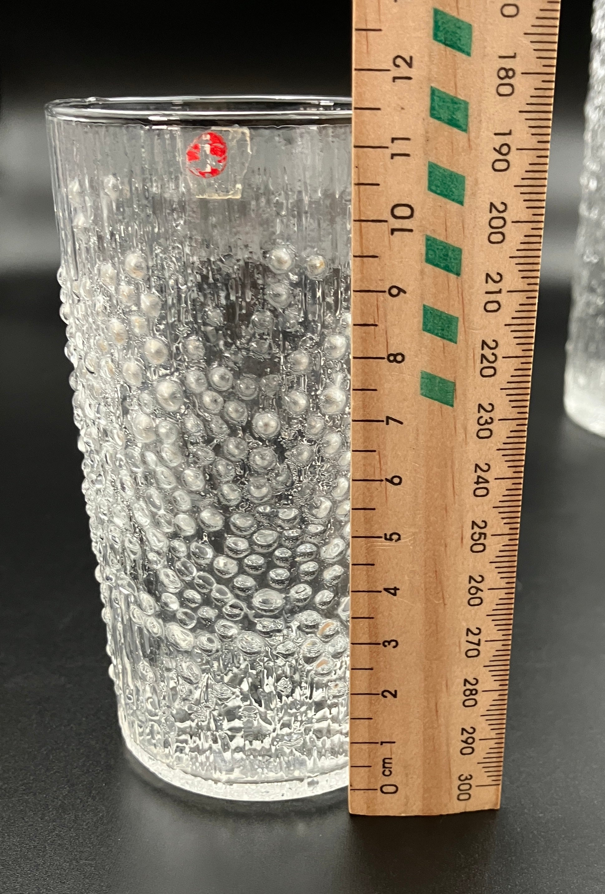 Share Iittala Hopla Glasses X4 & Pitcher Set by Tapio Wirkkala Made In Finland 1970s