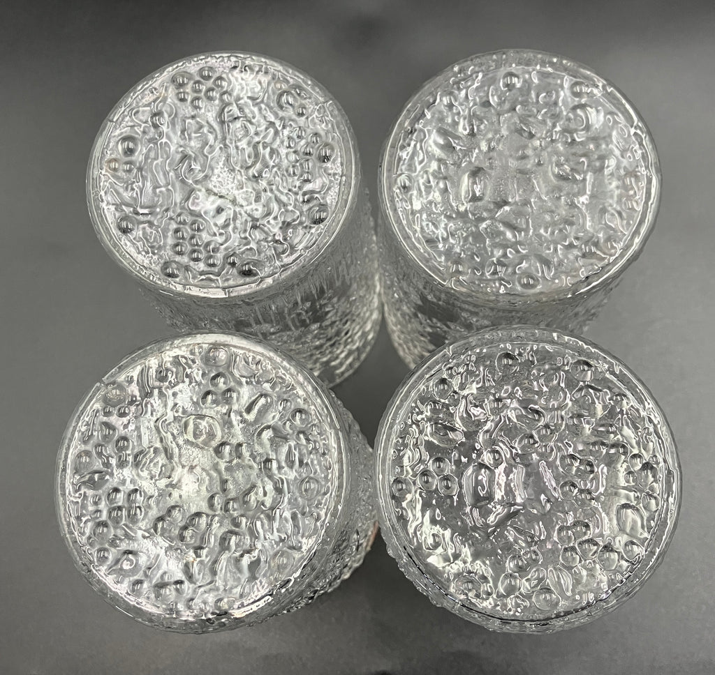 Share Iittala Hopla Glasses X4 & Pitcher Set by Tapio Wirkkala Made In Finland 1970s