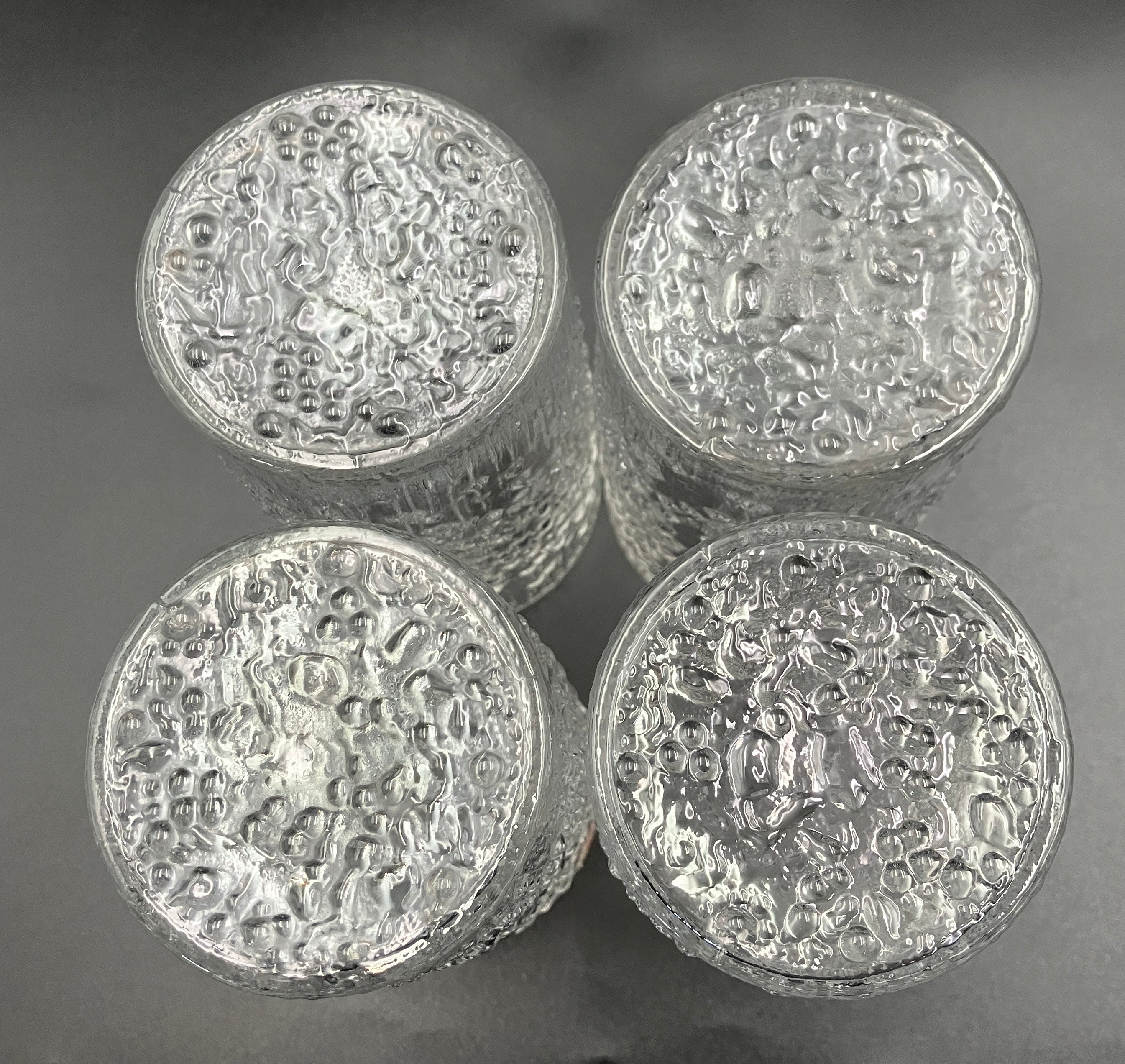 Share Iittala Hopla Glasses X4 & Pitcher Set by Tapio Wirkkala Made In Finland 1970s