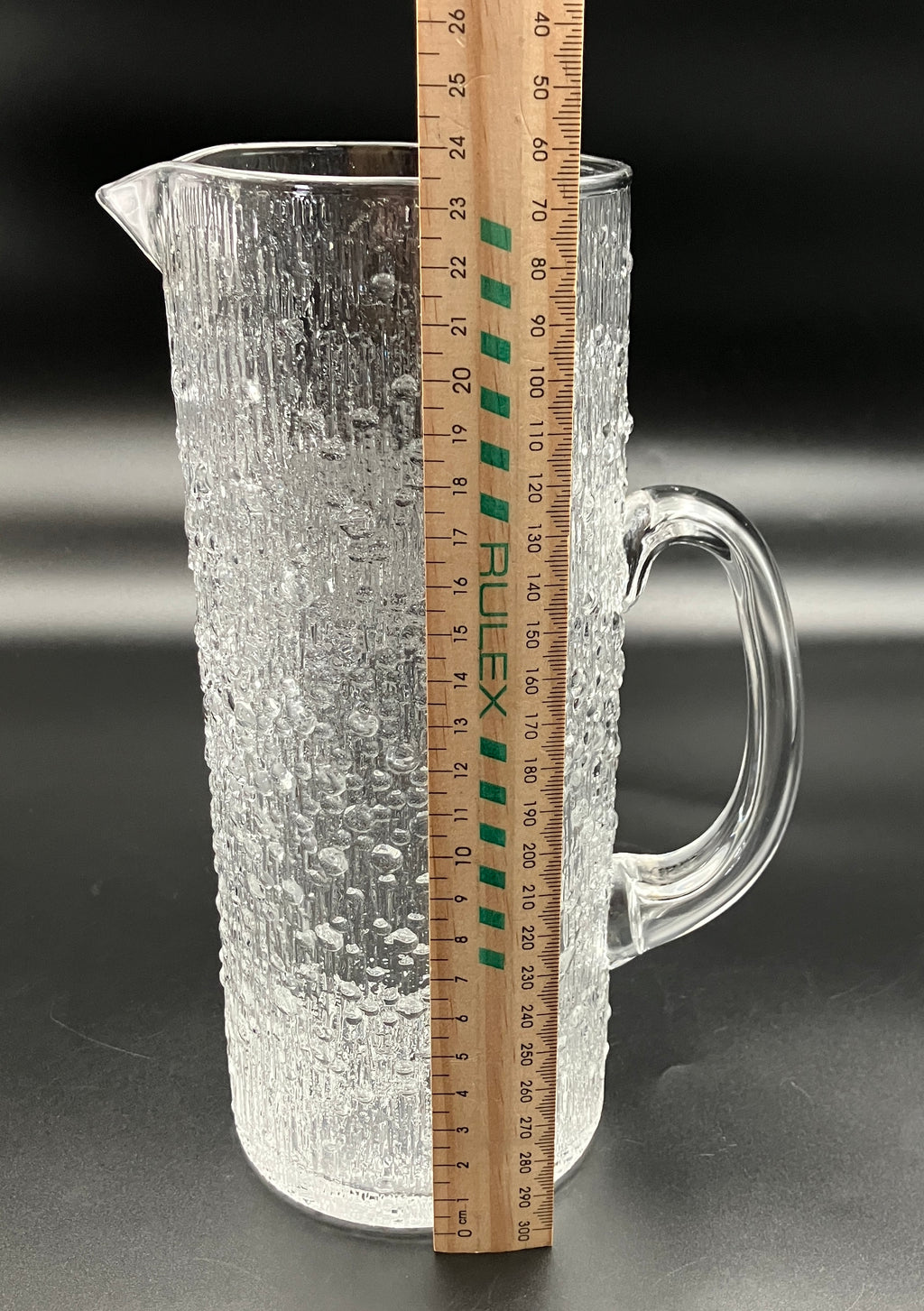 Share Iittala Hopla Glasses X4 & Pitcher Set by Tapio Wirkkala Made In Finland 1970s