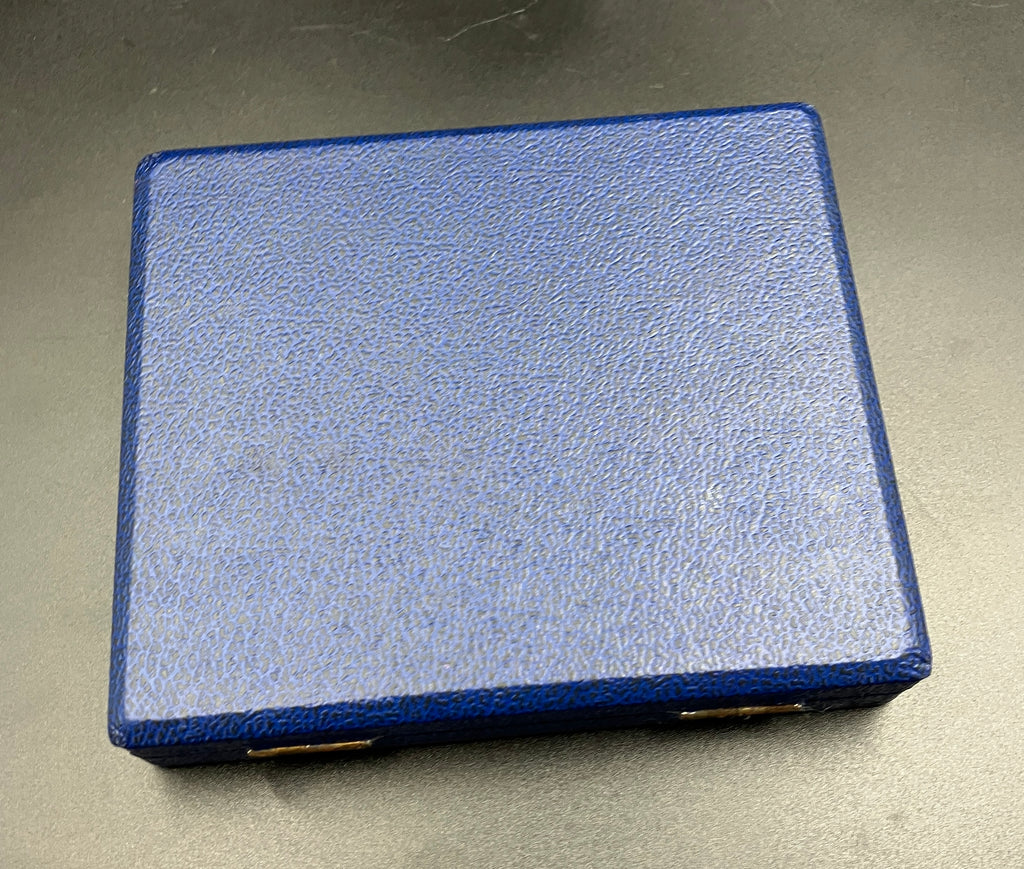 Vintage Denmark Sterling Silver ELA Enamel Gold Gilt Guilloche forks Set Of 6