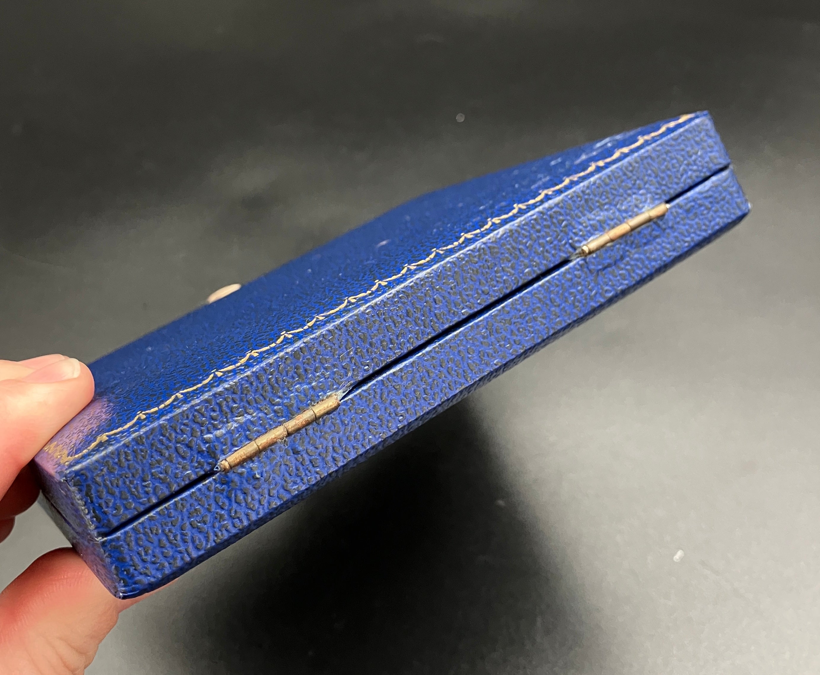 Vintage Denmark Sterling Silver ELA Enamel Gold Gilt Guilloche forks Set Of 6