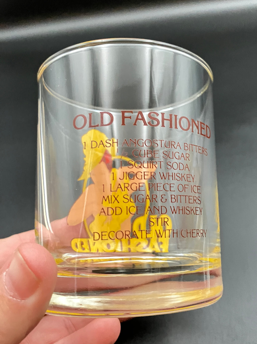 Vintage Bar Belles Cocktail Set by Saivo Firenze Retro 70's Italian Bar Glasses