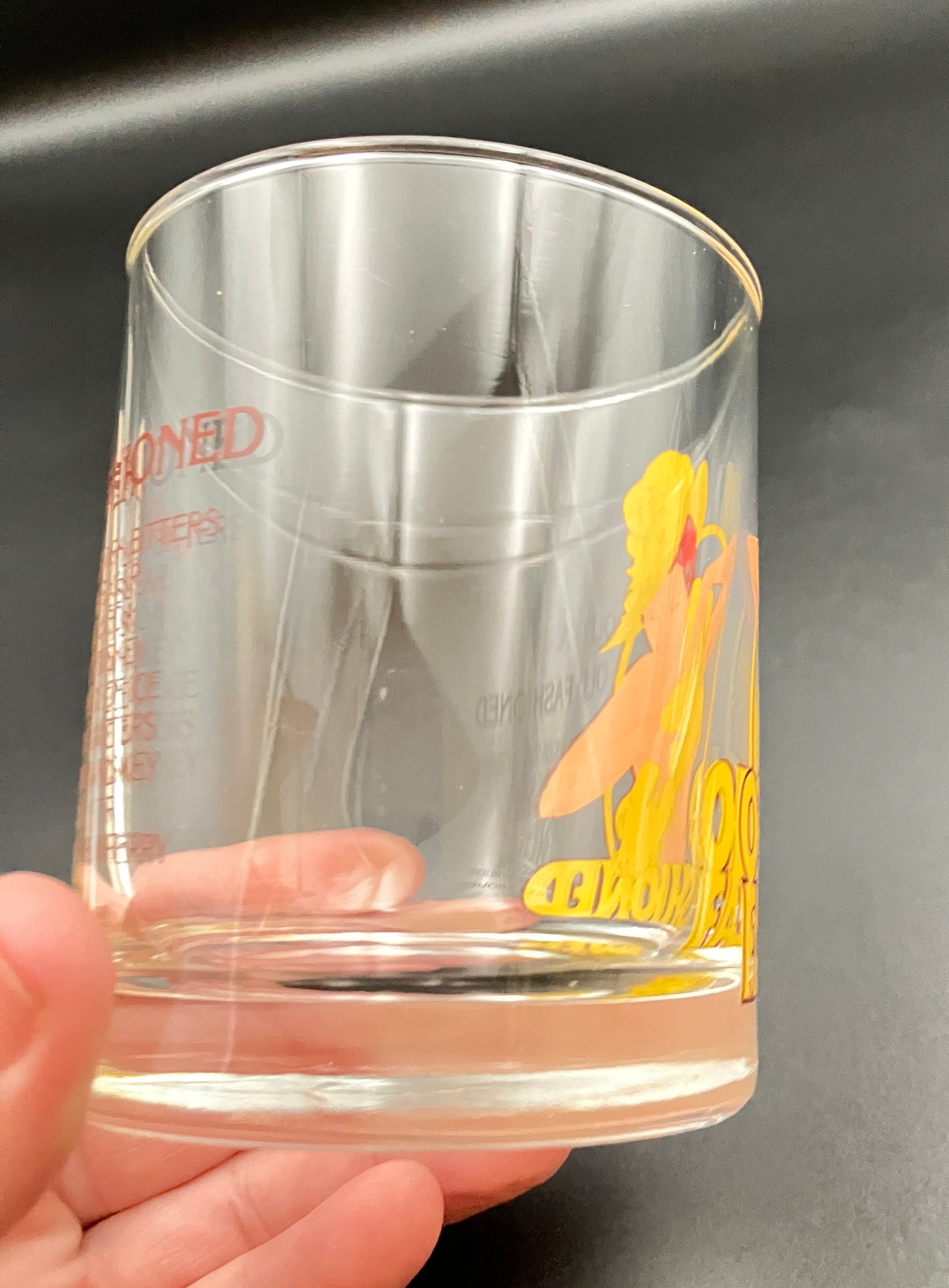 Vintage Bar Belles Cocktail Set by Saivo Firenze Retro 70's Italian Bar Glasses
