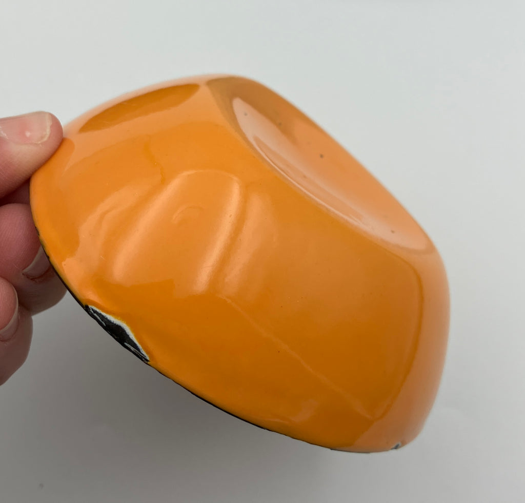 Mid Century Enamel Arne Erker Kockums Sweden Bowls Set Of 4 - 9.5cm Wide