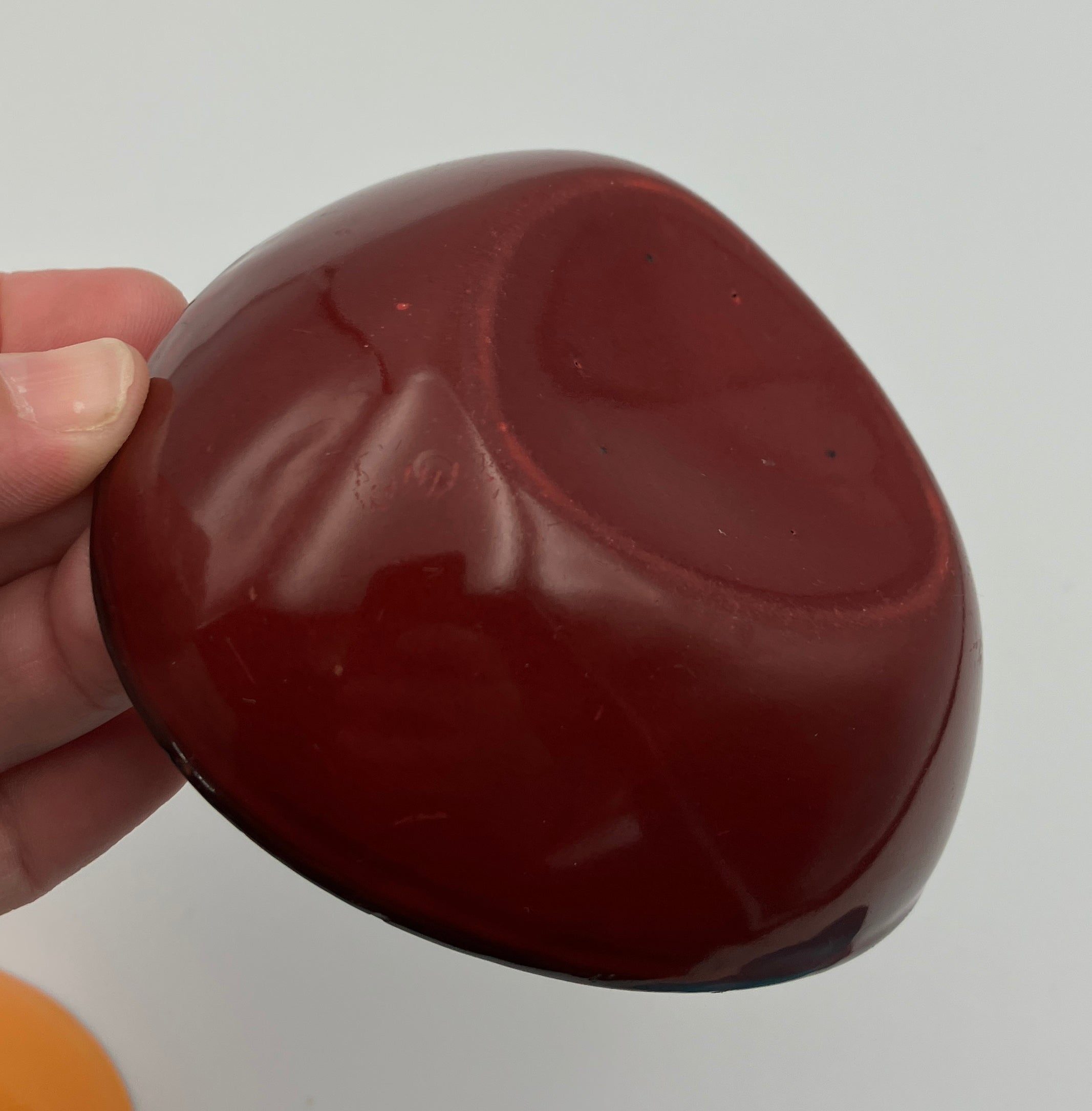 Mid Century Enamel Arne Erker Kockums Sweden Bowls Set Of 4 - 9.5cm Wide