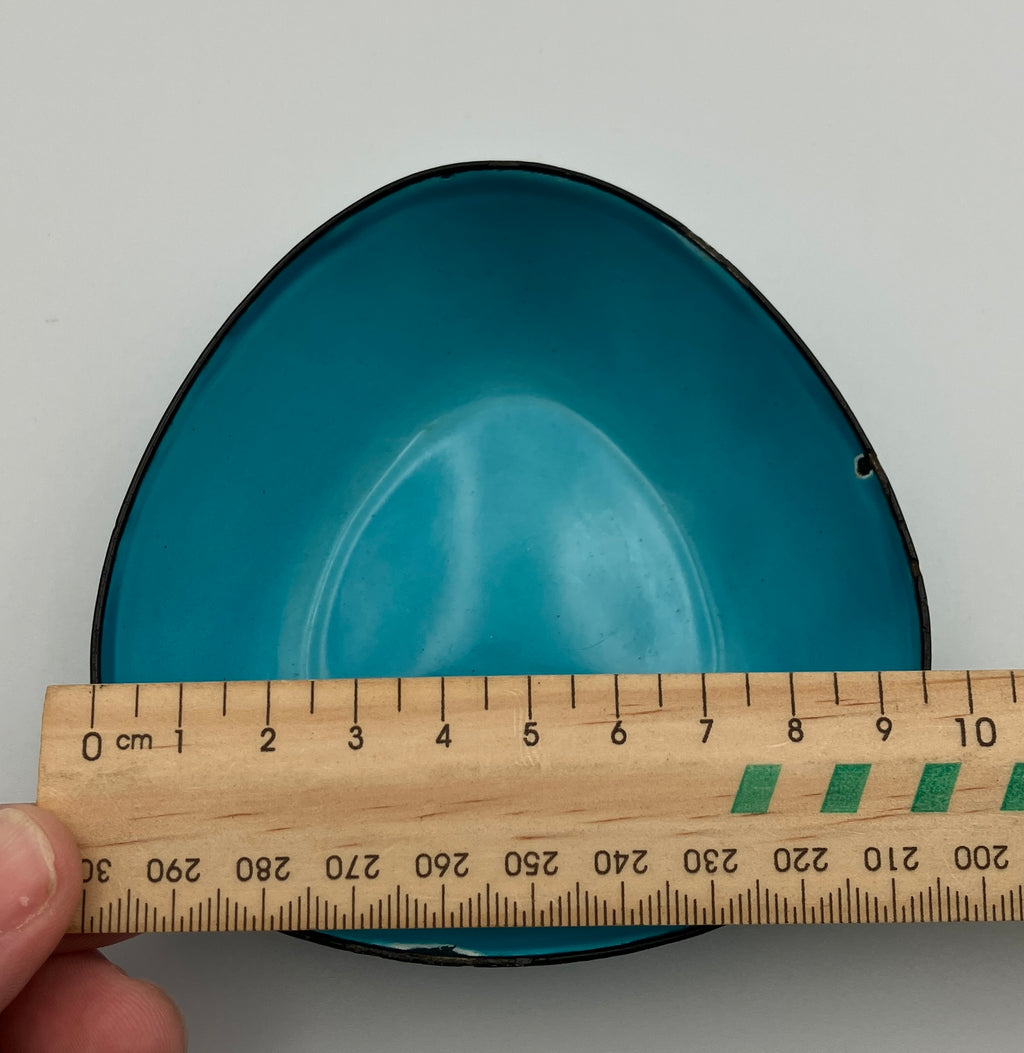 Mid Century Enamel Arne Erker Kockums Sweden Bowls Set Of 4 - 9.5cm Wide