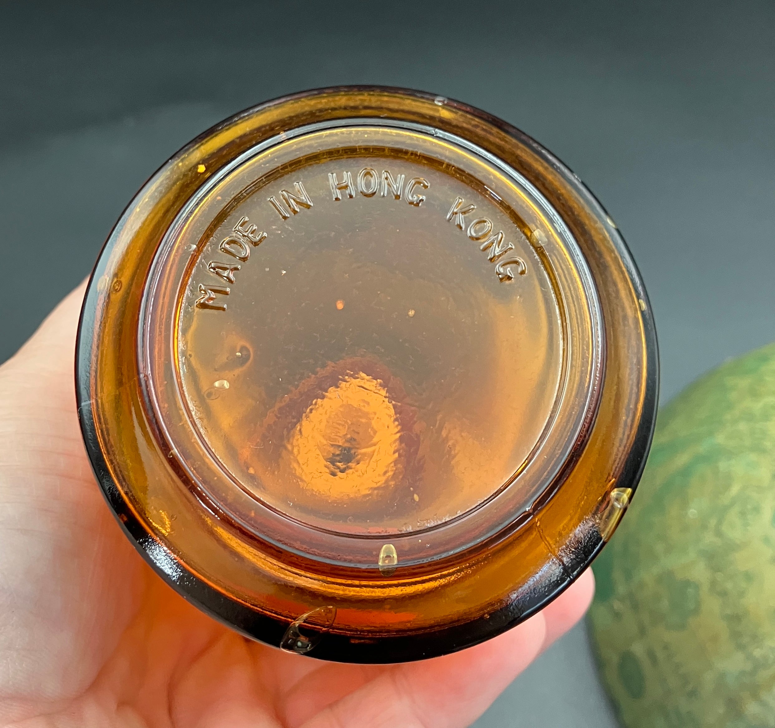 Vintage Globe Secret Decanter Set - Golden Crown ~ Made In Hong Kong