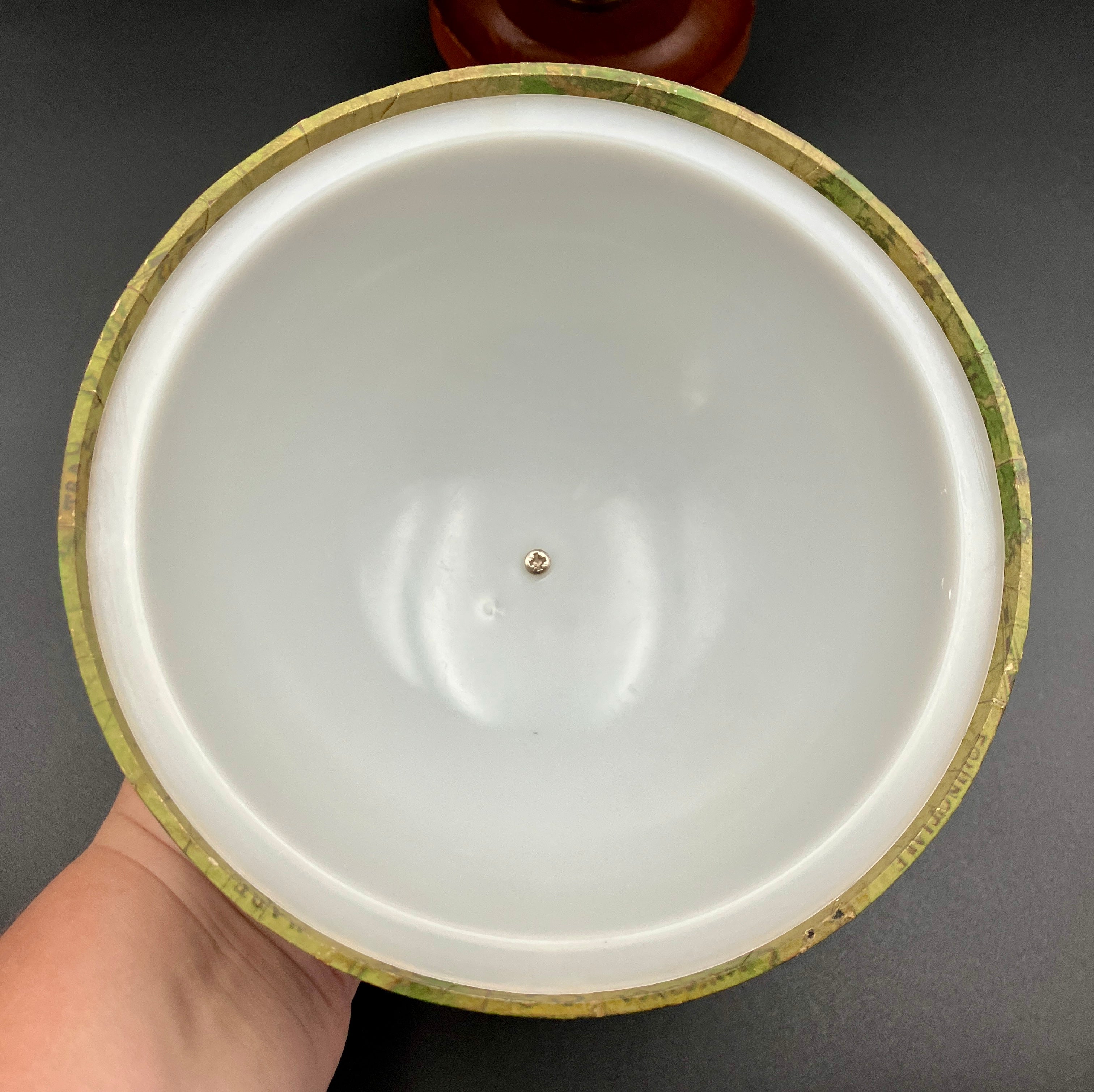 Vintage Globe Secret Decanter Set - Golden Crown ~ Made In Hong Kong