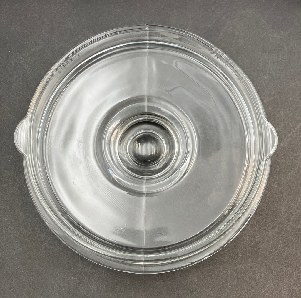 Vintage Pyrex Saucepan 1.5 Qt 6213-B Clear Glass Stovetop Pot with Lid USA