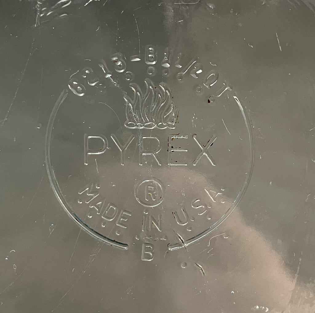 Vintage Pyrex Saucepan 1.5 Qt 6213-B Clear Glass Stovetop Pot with Lid USA